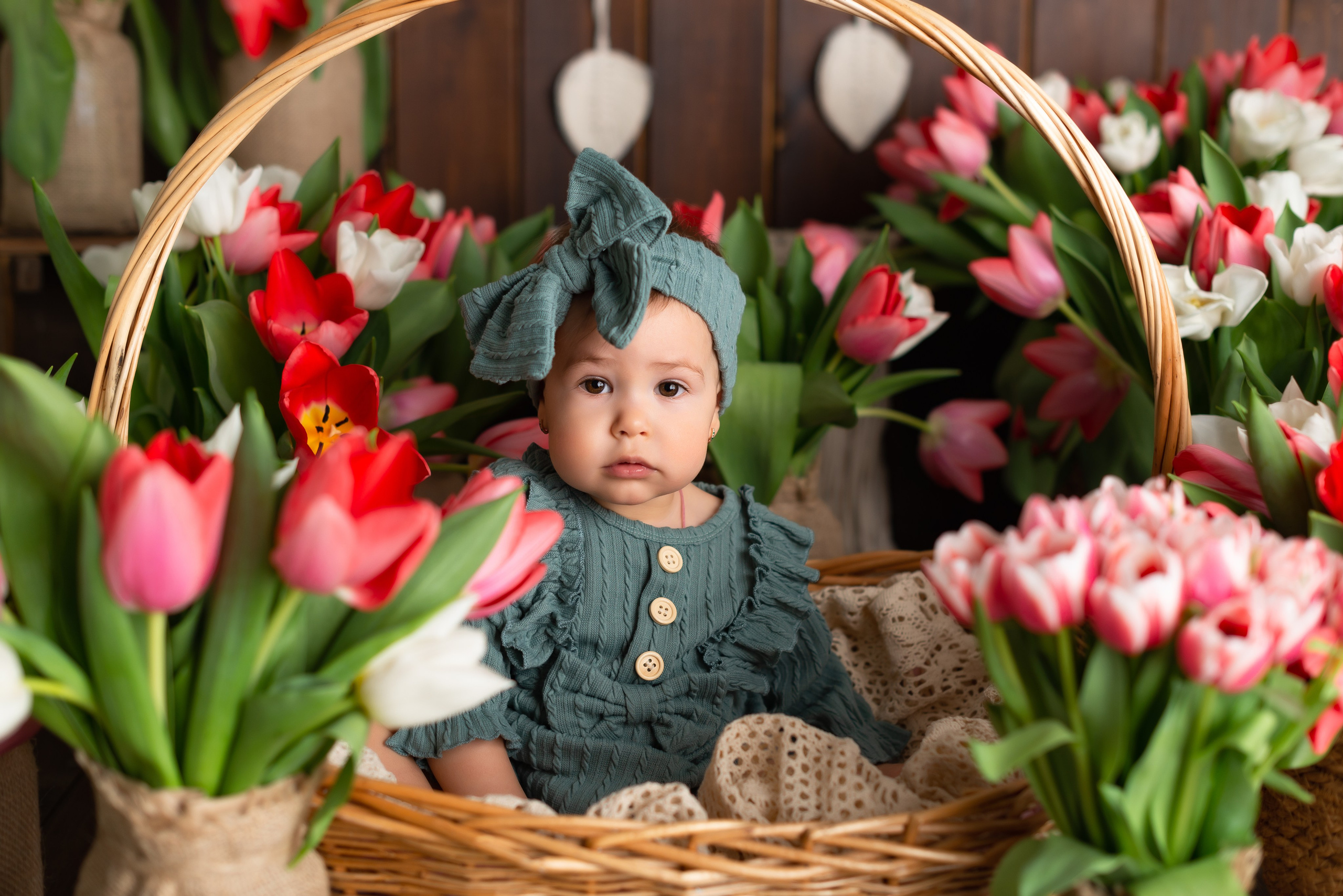 Тюльпаны. Детская фотостудия «Мандаринка» | Детский фотограф Краснодар