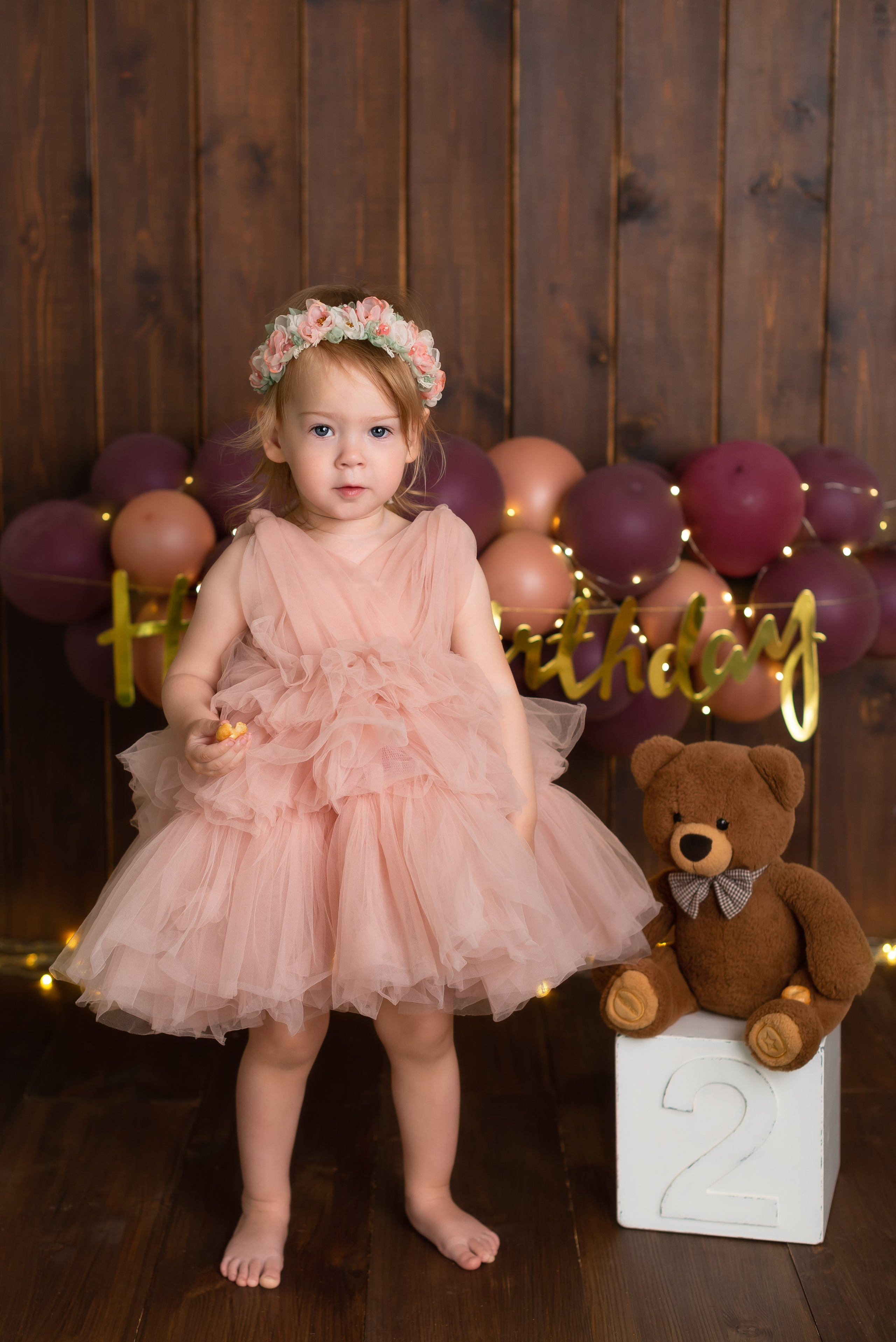 День рождения — 2 года. Детская фотостудия «Мандаринка» | Детский фотограф Краснодар