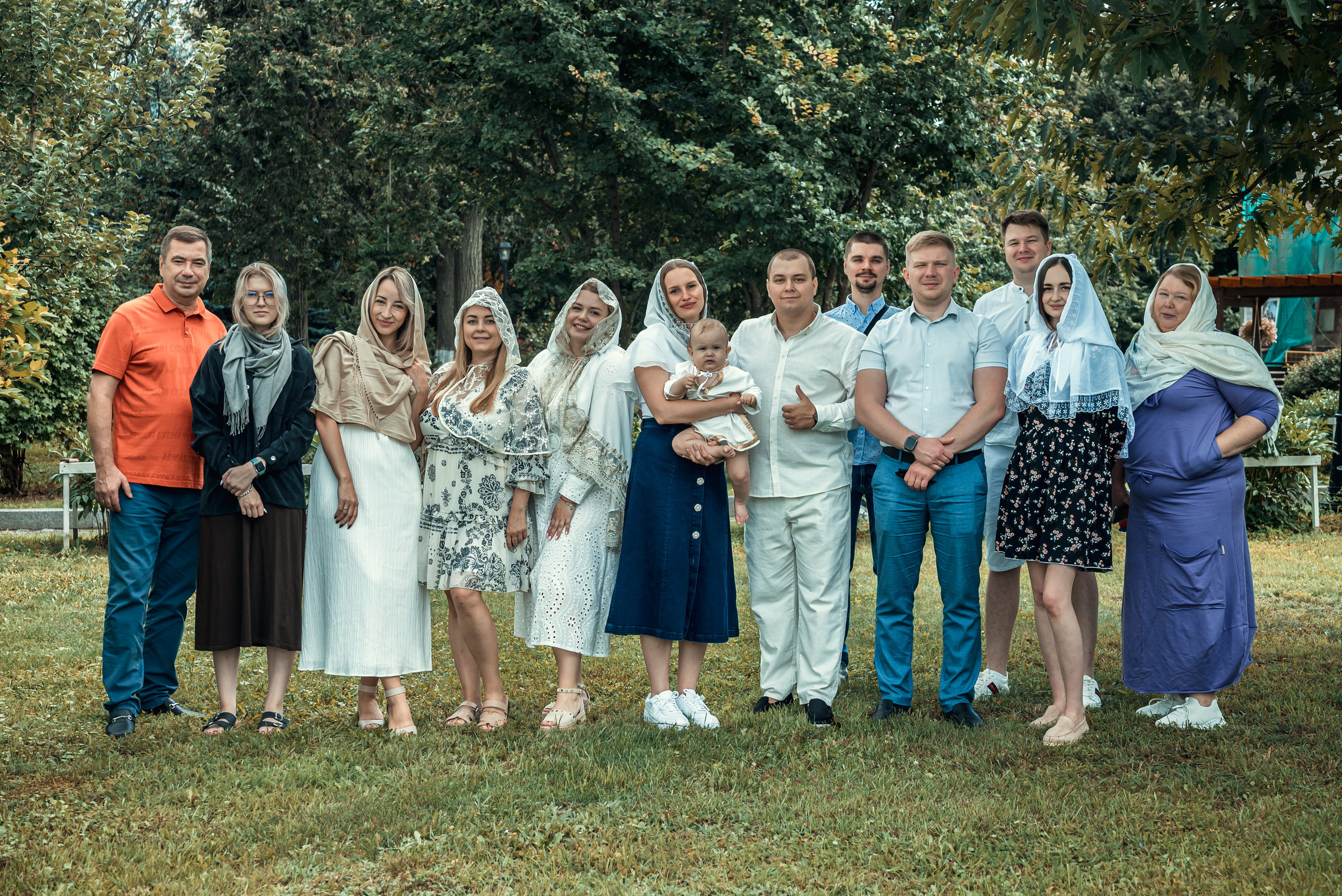 Крещение Александра. Семейный и детский фотограф Москва