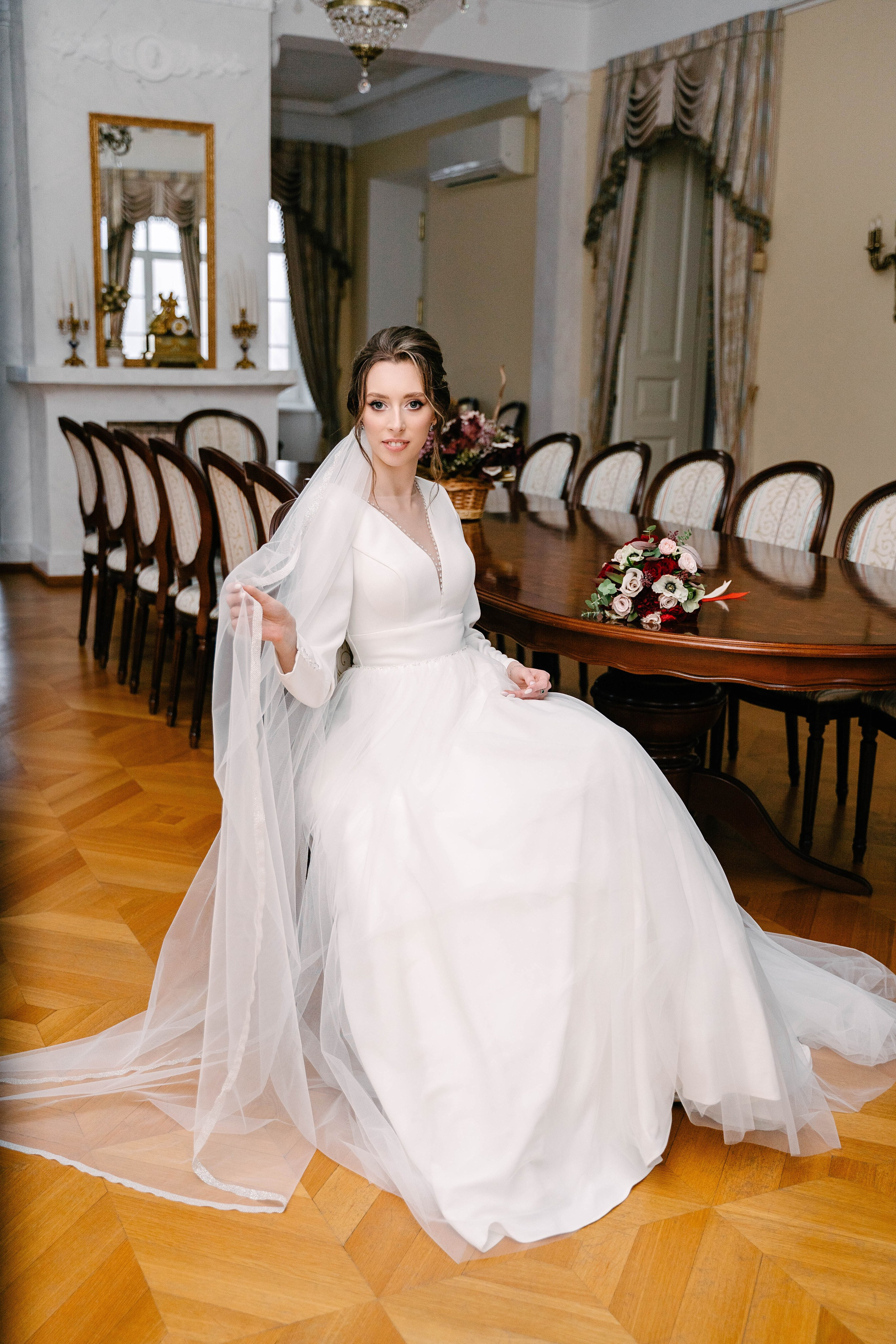 Зимняя свадебная фотосессия молодоженов. Свадебный и семейный фотограф из Воронежа|Москвы Бубнова Екатерина