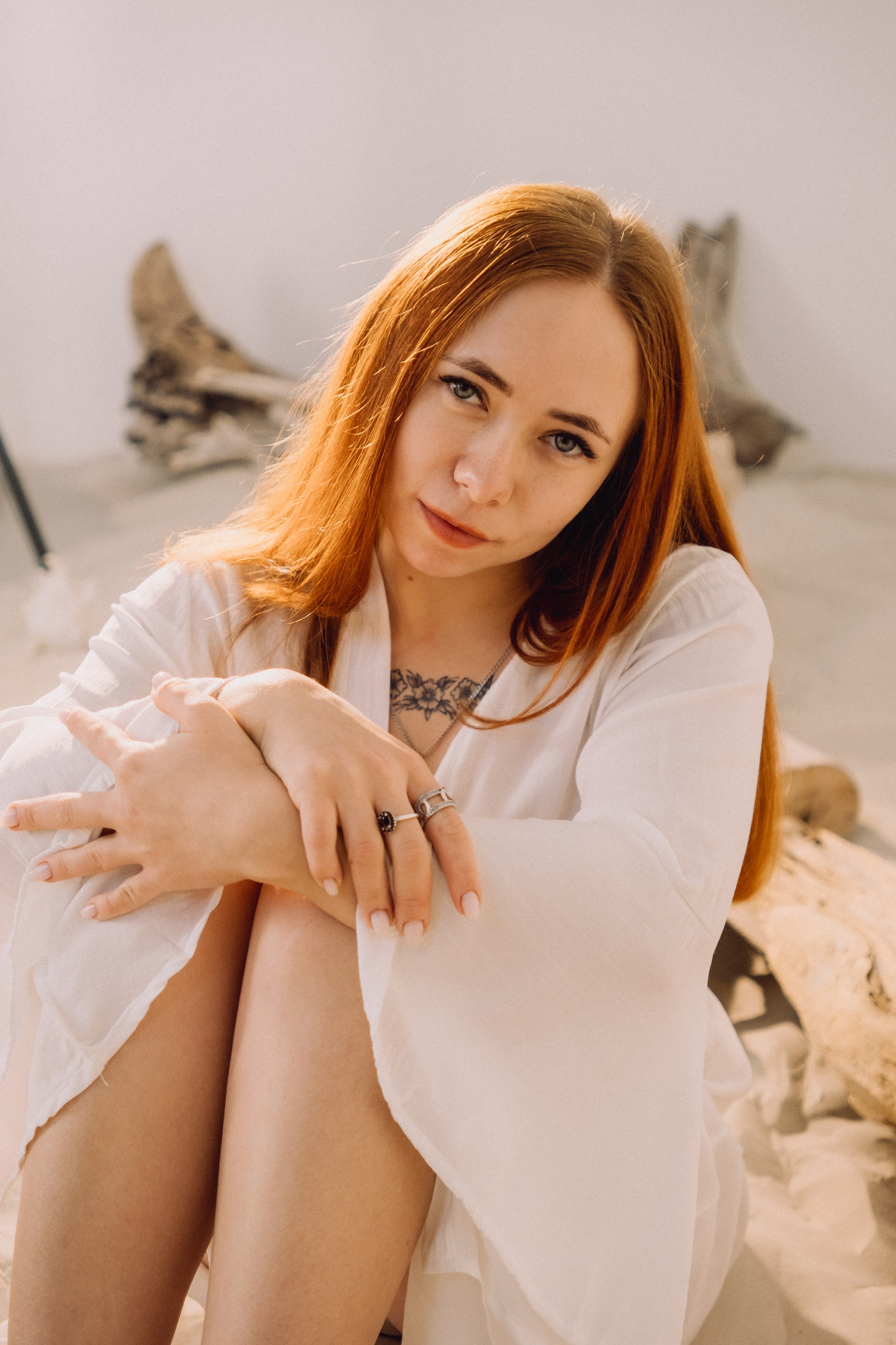 Женщина в песках. Фотограф в Иркутске Анна Мирошникова