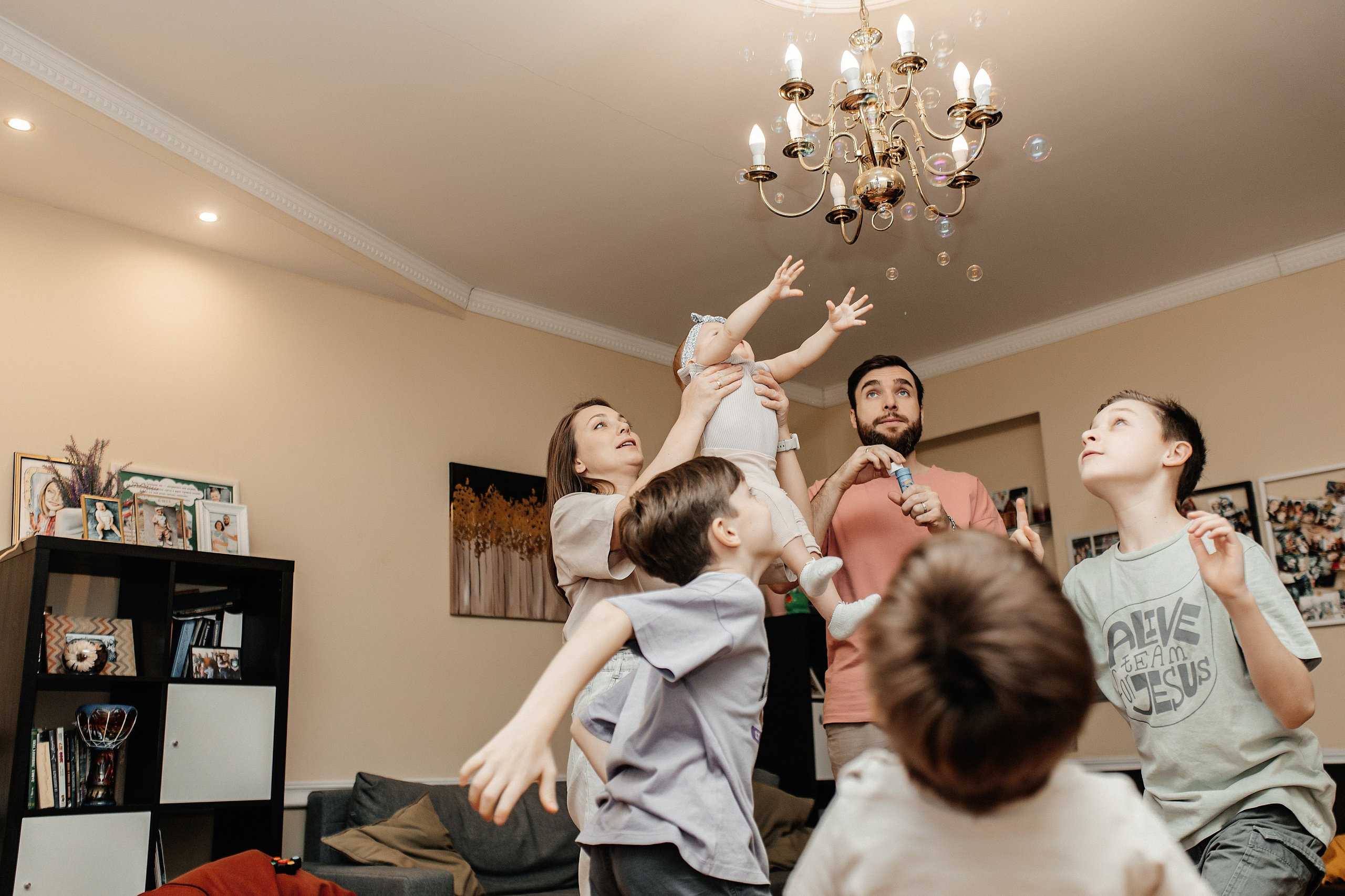 4 сыночка и лапочка дочка. Семейный фотограф в Новосибирске Екатерина Сафронова