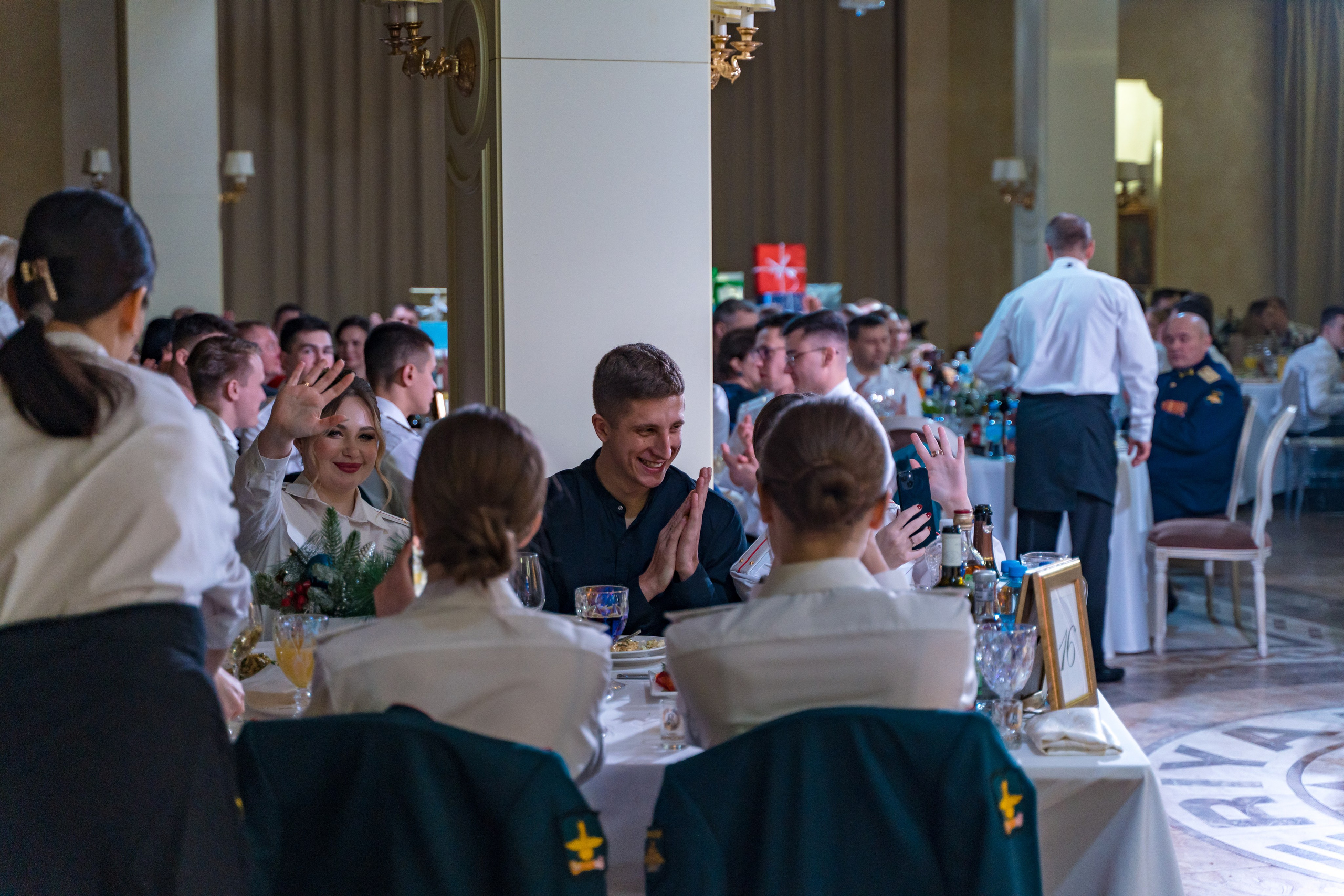 Фотосъемка выпуска военной академии и вручение дипломов