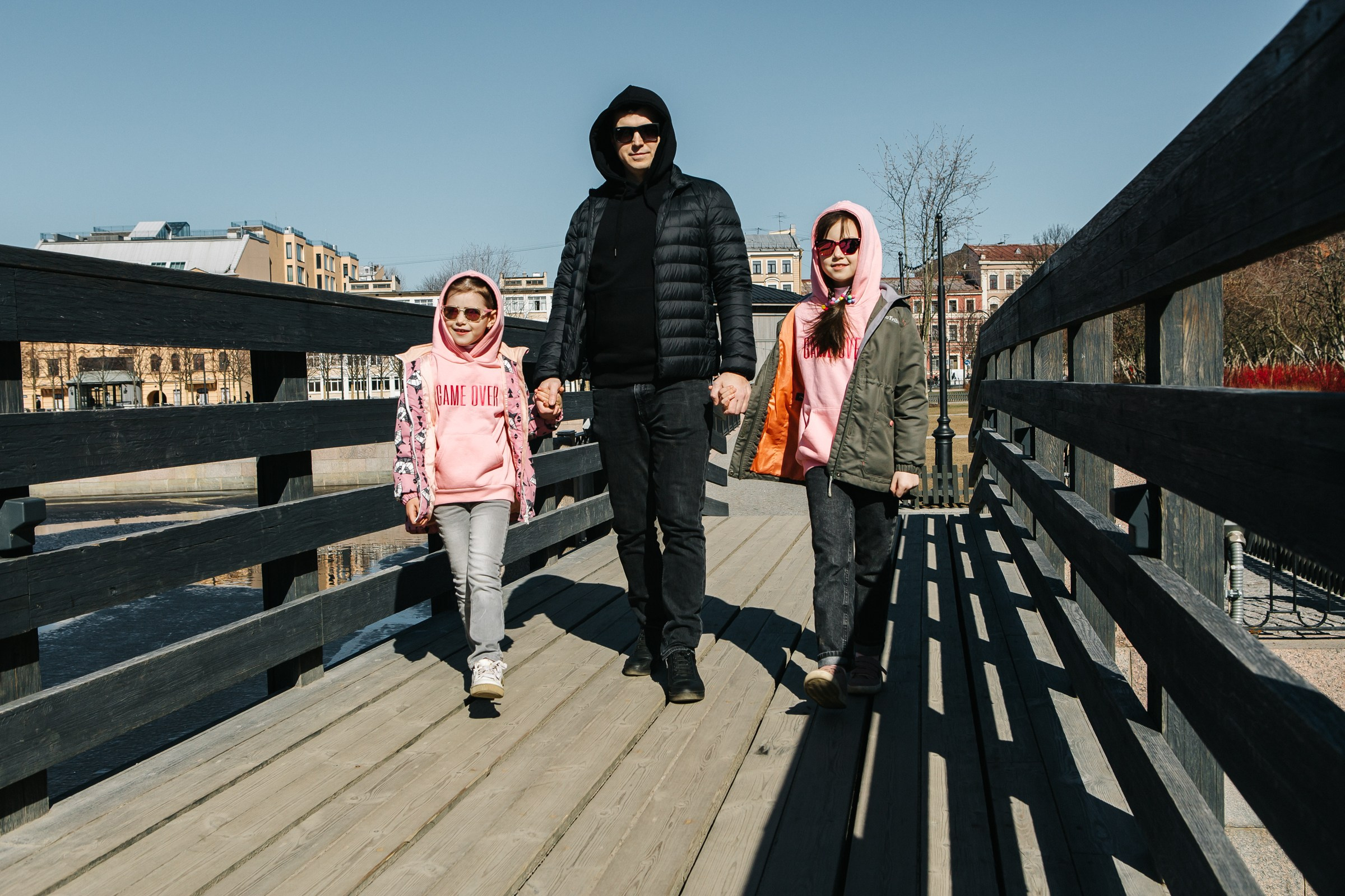 Лена, Сережа, Настя и Катюша. Семейный и портретный фотограф в Санкт-Петербурге