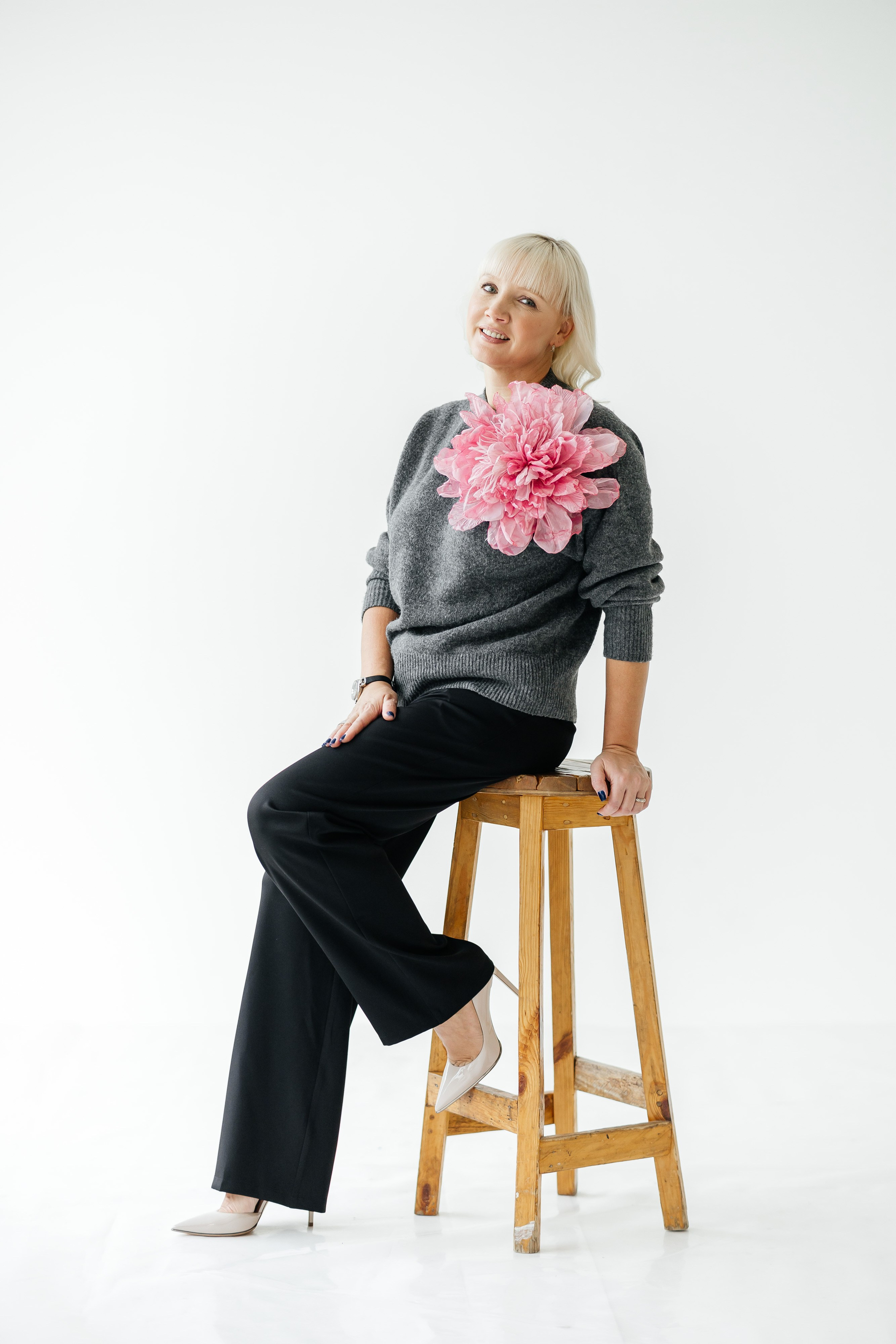 Женский портрет в студии. Семейный Фотограф в Москве Евгения Симоненко