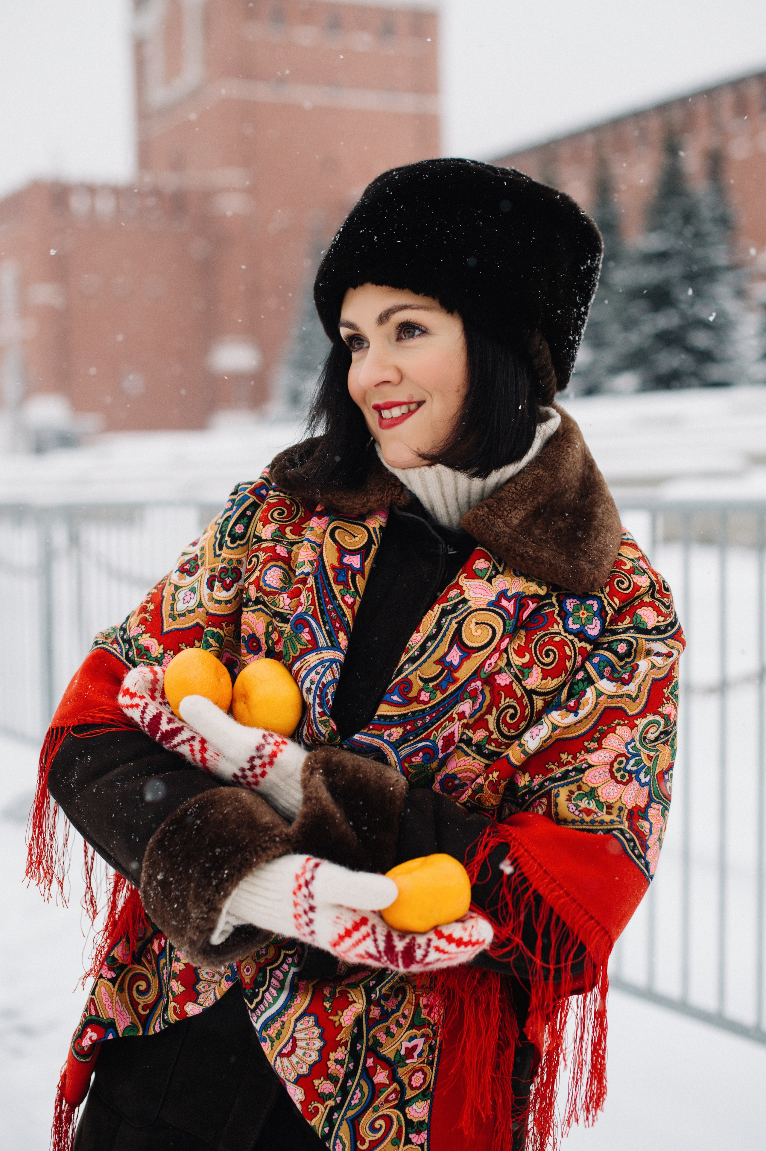 Фотосессия Russian girl / Звенит январская вьюга. Фотосессии в Москве, женский и семейный фотограф Юлия Михайленко
