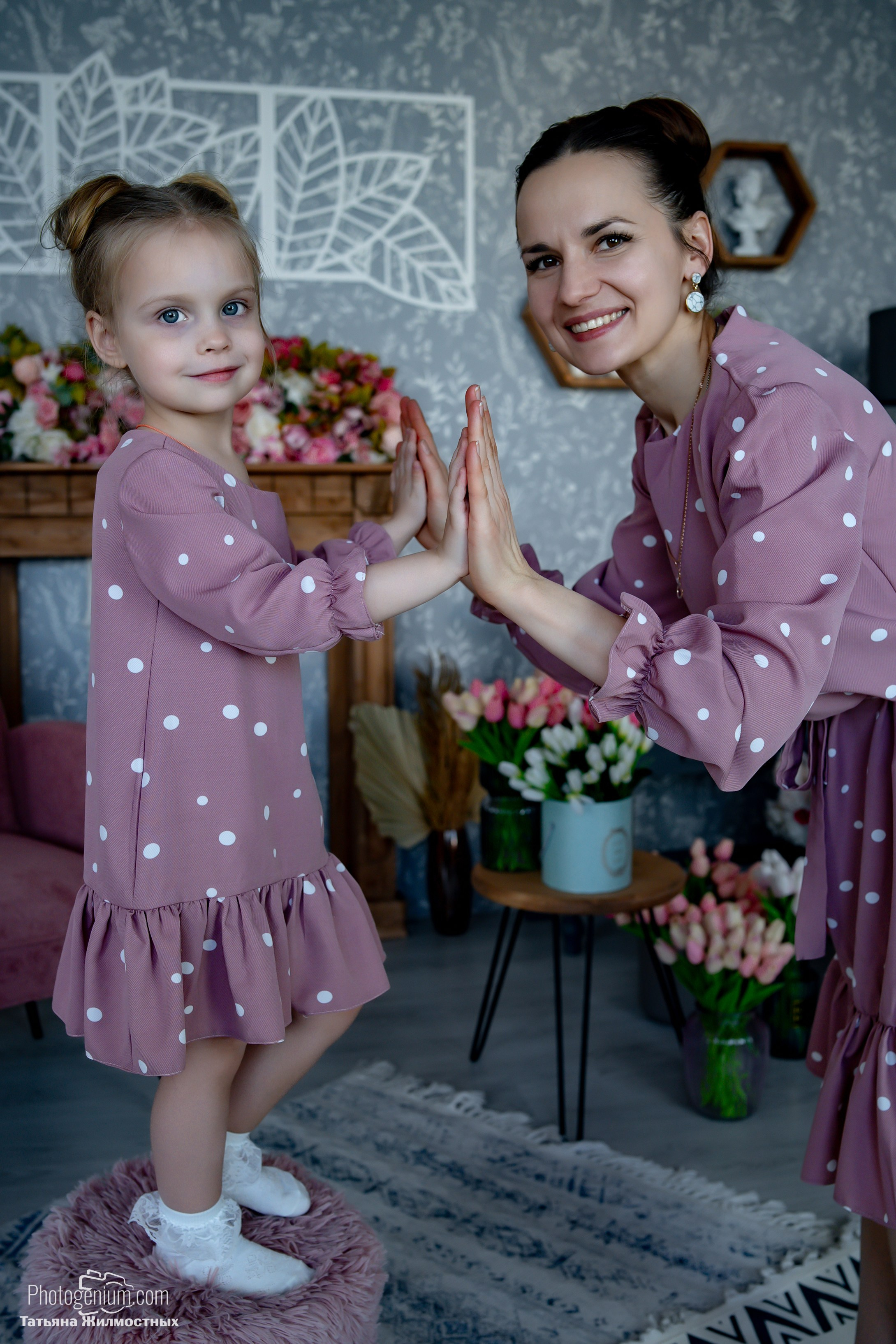 Студия Лимонад «МАМА и ДОЧКА». Фотограф Нижний Новгород Татьяна Кэйод