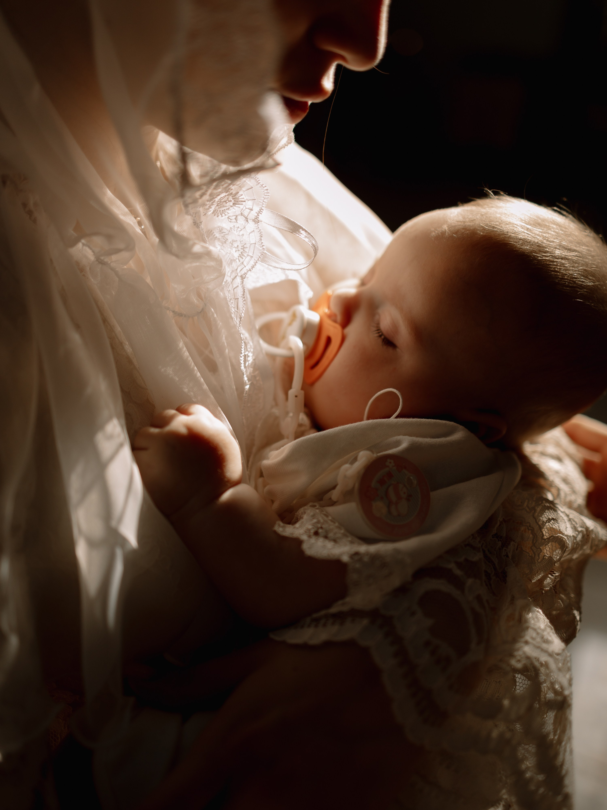 Таинство крещения Миланы. Семейный фотограф в Краснодаре Храмова Анна