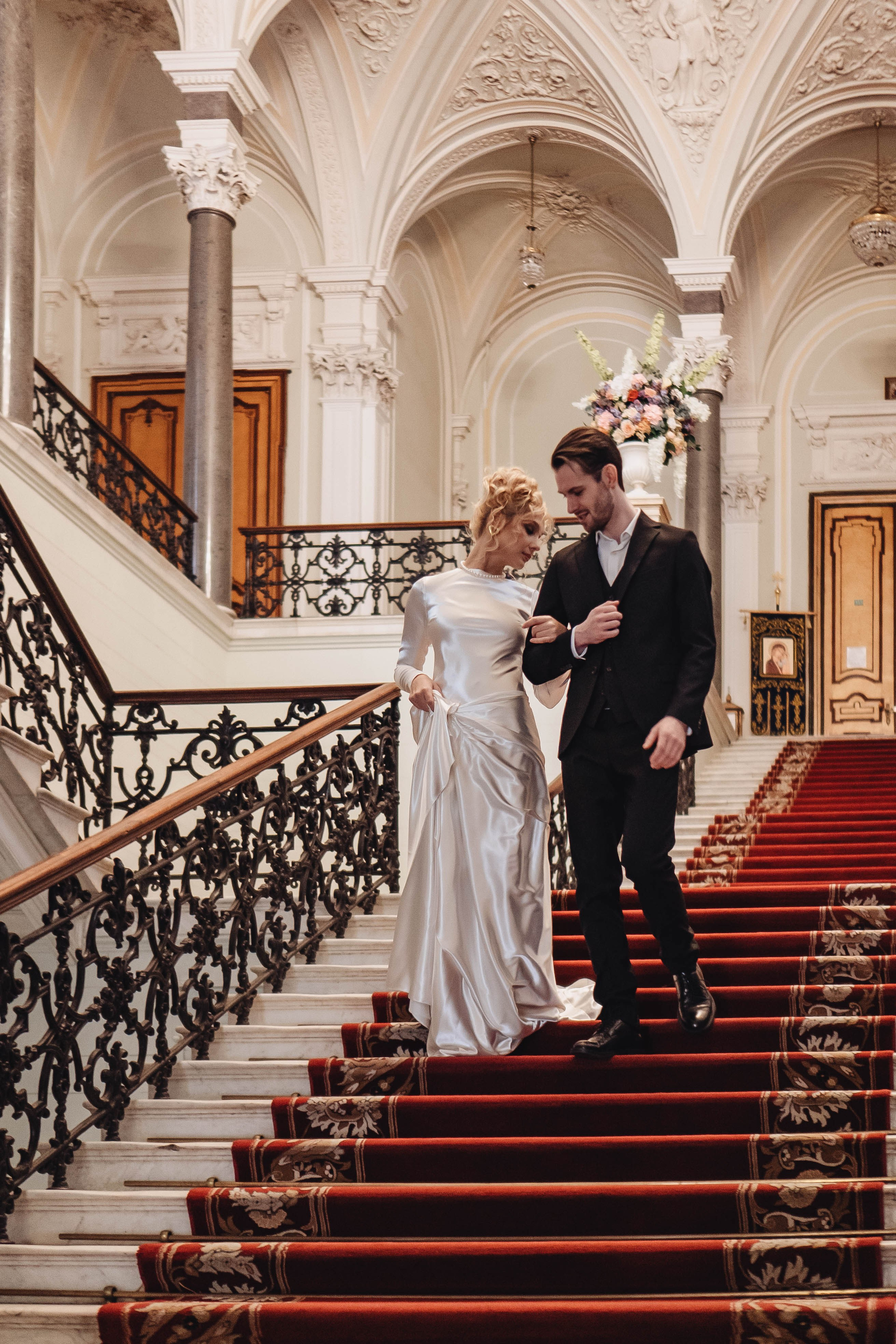 СВАДЕБНАЯ ФОТОСЕСИИЯ В НИКОЛАЕВСКОМ ДВОРЦЕ. Профессиональный фотограф, Санкт-Петербург — Виктория Богомолова