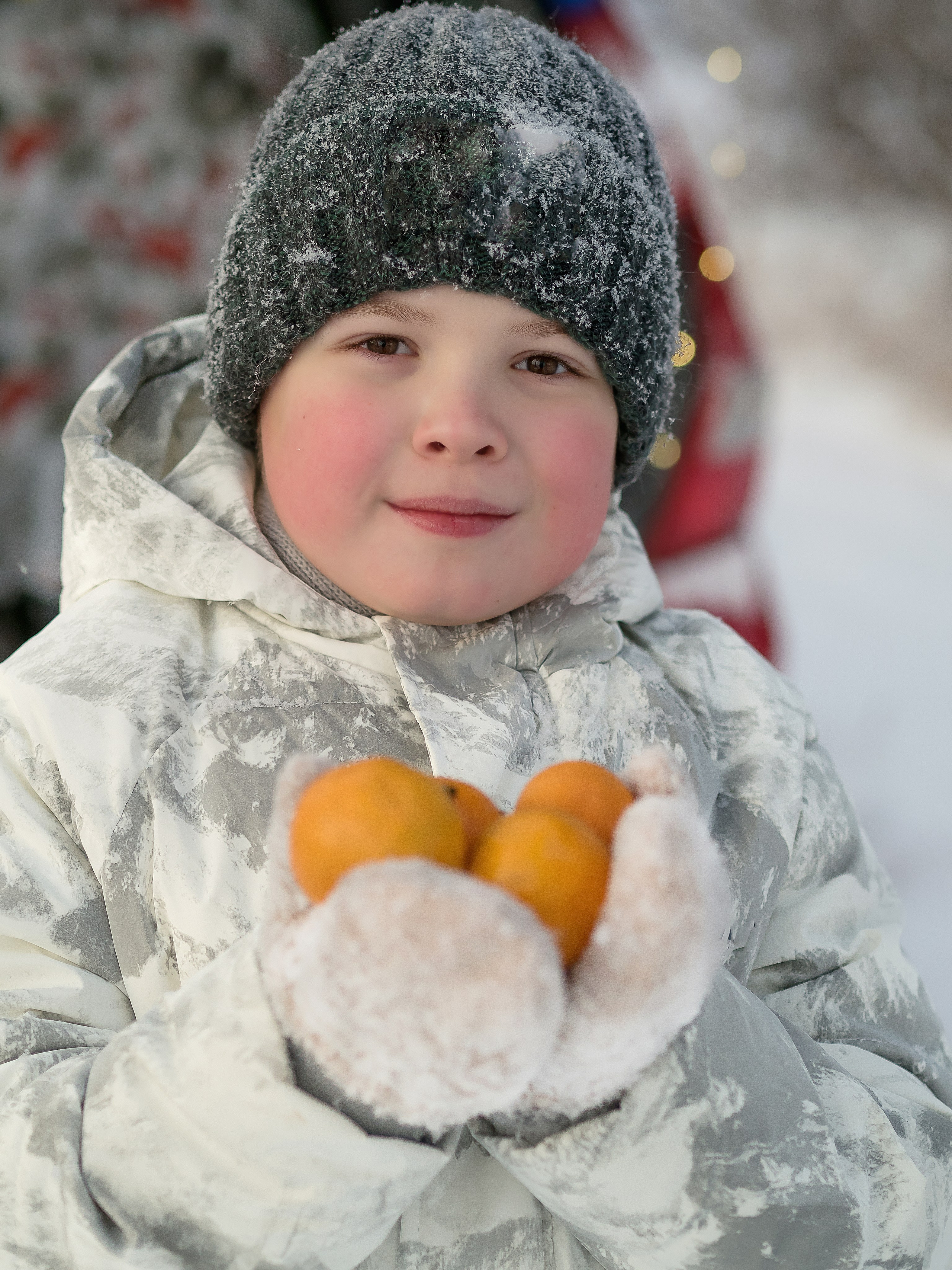 Зимняя сказка. Семейный детский фотограф в Красноярске Скачкова Юлия