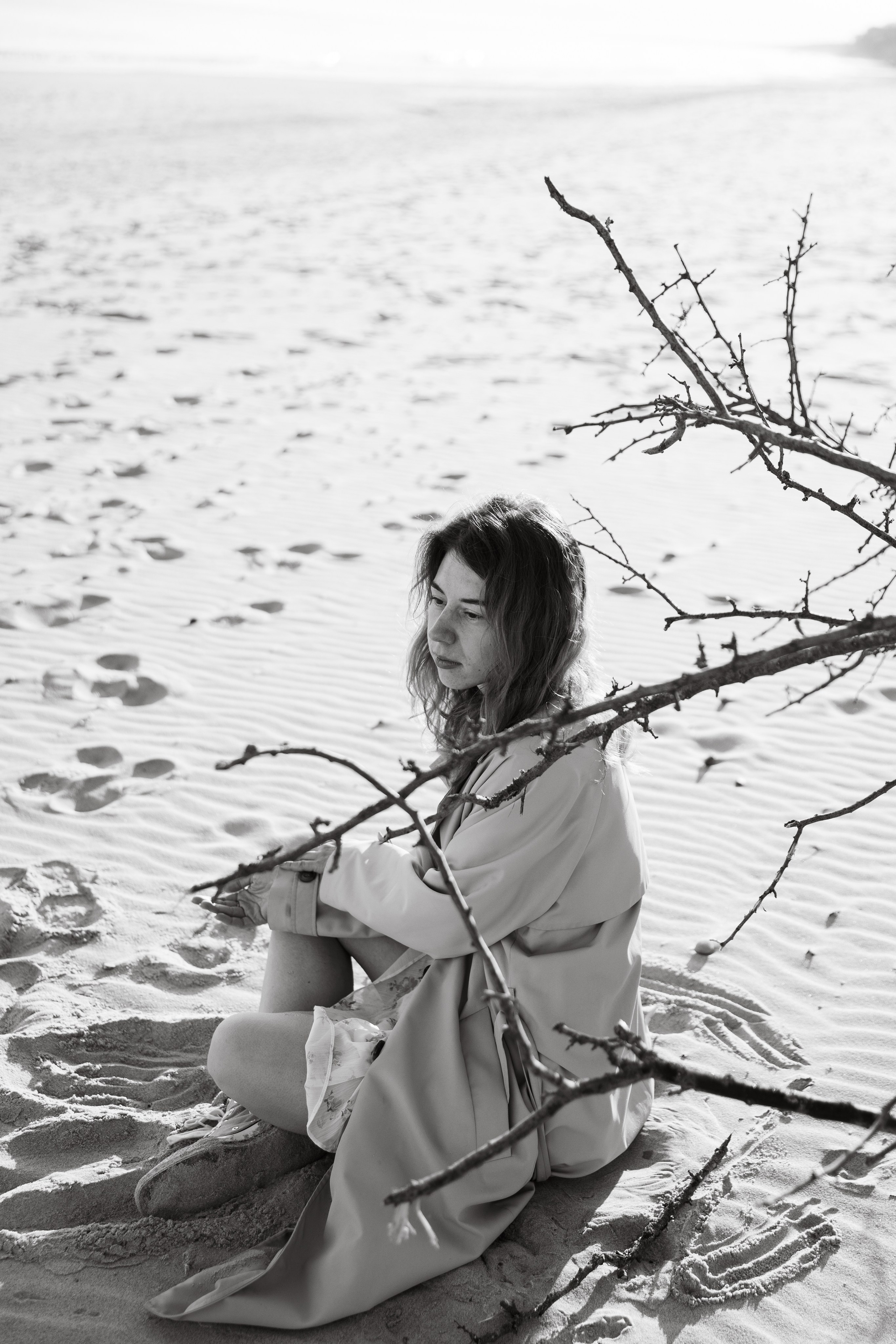 Ксюша / Коса. Фотограф Калининград Илья Миллер