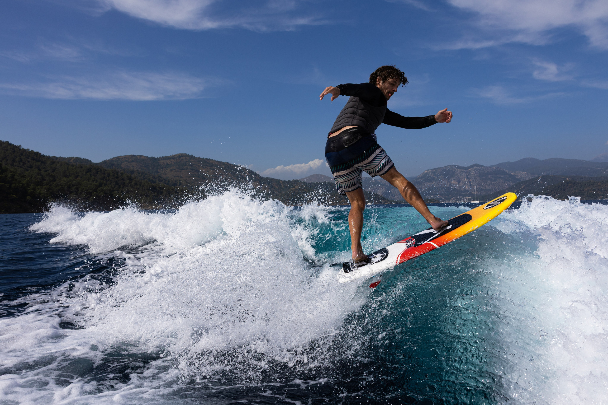 Wake Surfing. Лайфстайл Фотограф и Профессиональный Водный Фотограф в Москве