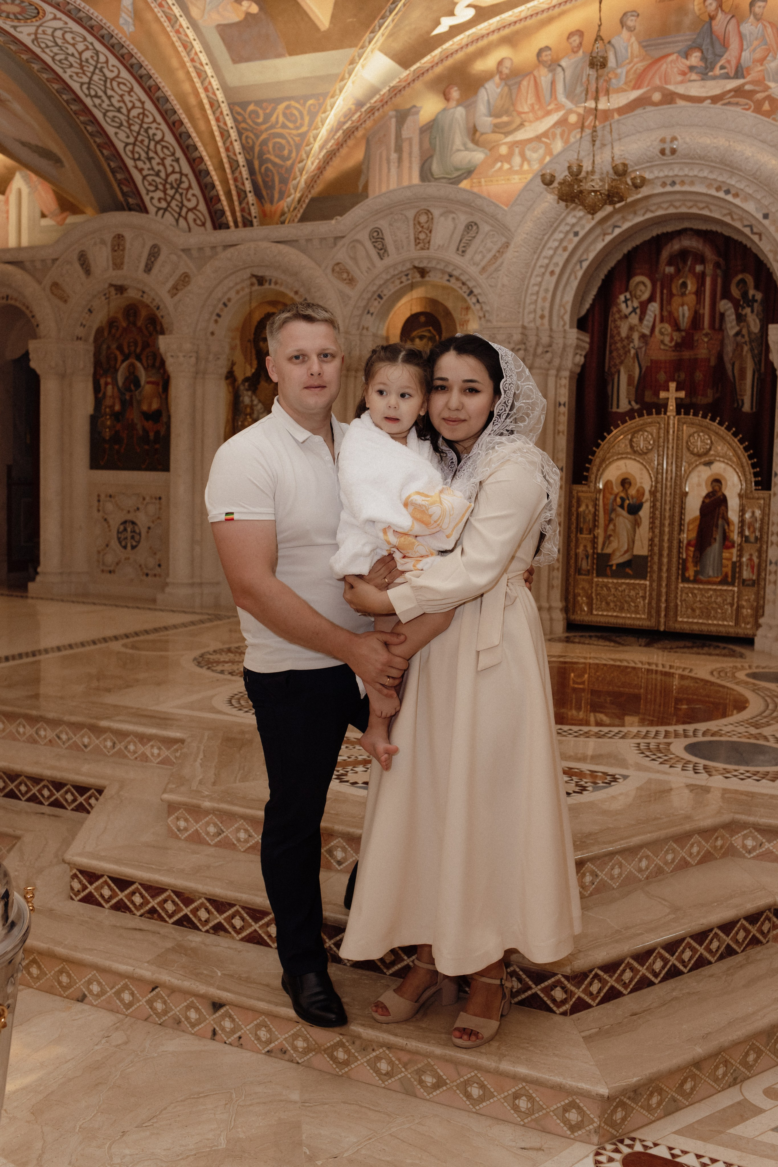 Крещение Киры. Семейный и свадебный фотограф в Челябинске Мария Леонтьева
