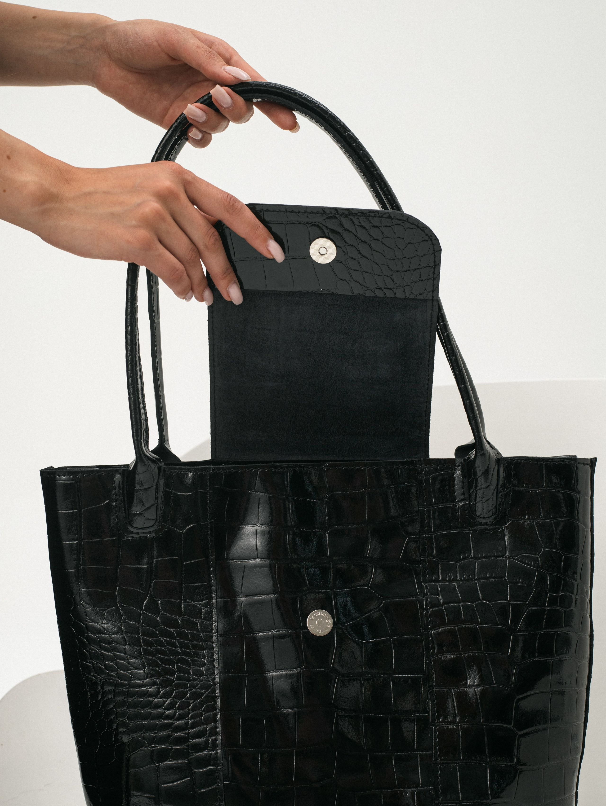 Модель 5Ш. Бренд Alligatore Biaco — это изящные изделия из натуральной кожи