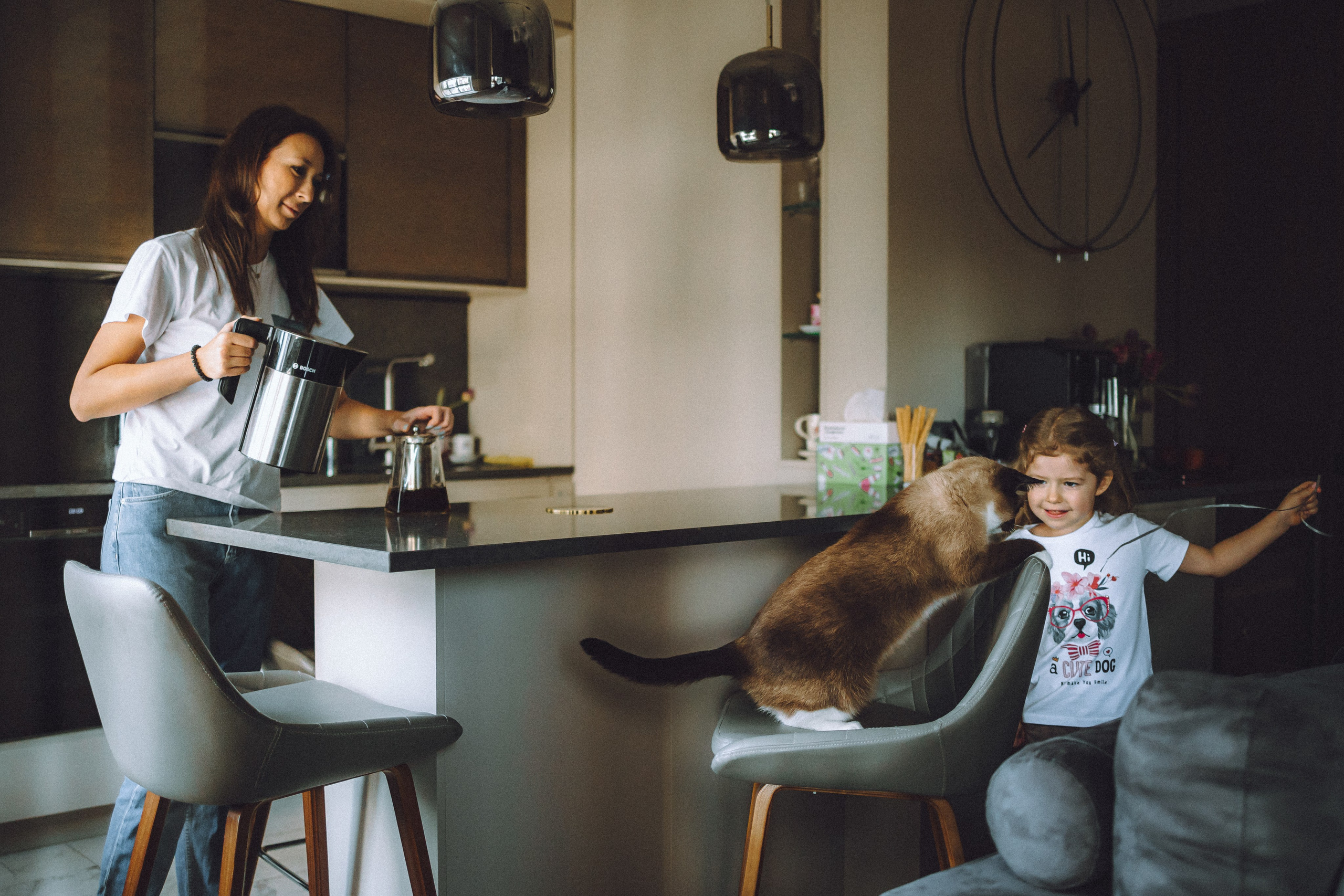 Наташа, Маруся и Зефир