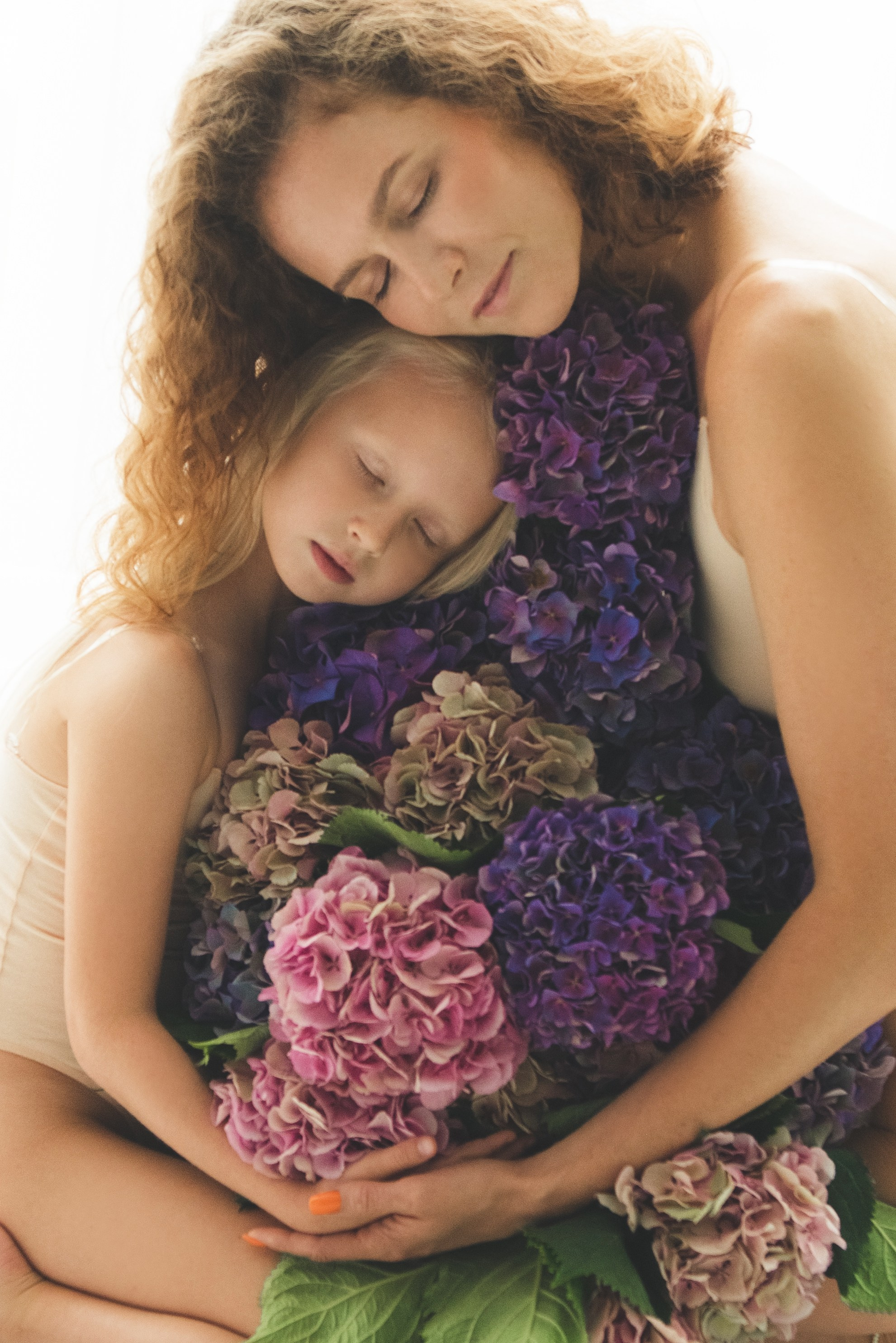 Гортензии. Фотограф новорожденных и детей в Барнауле — Екатерина Шапкина