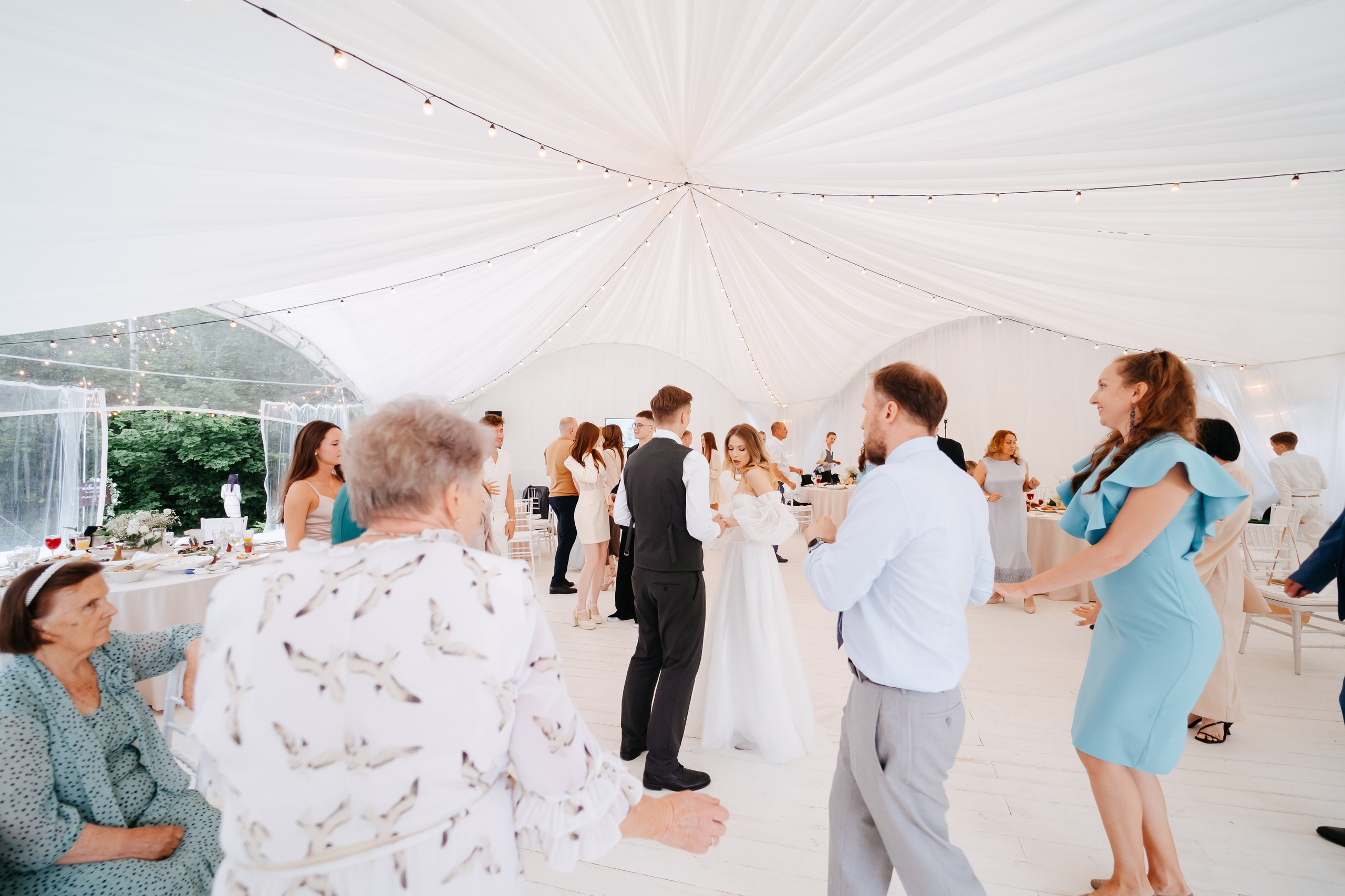 Свадьба загородом в Москве