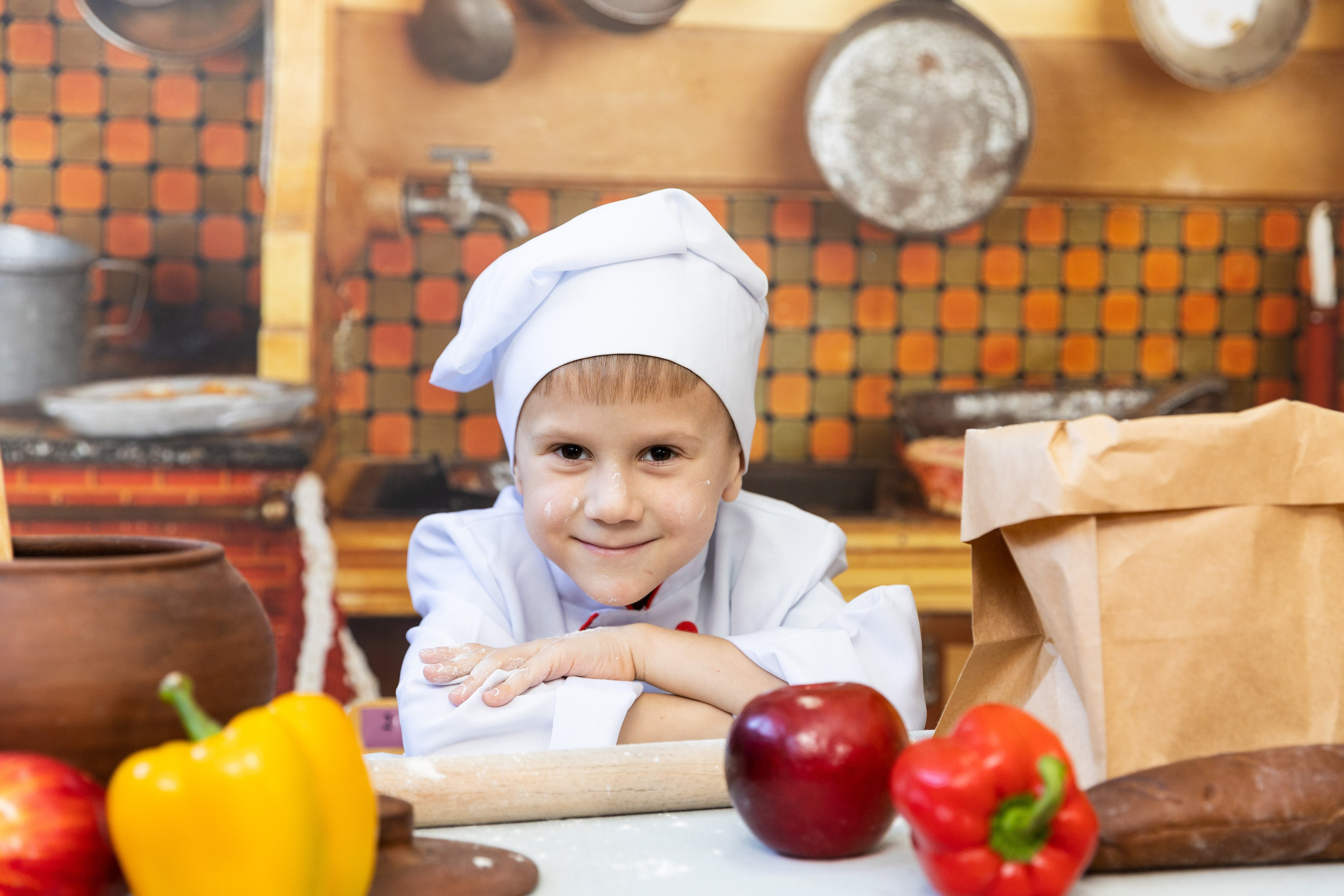 Тематическая «Поварята». Семейный, детский, школьный фотограф в Благовещенске Яна Белоусова