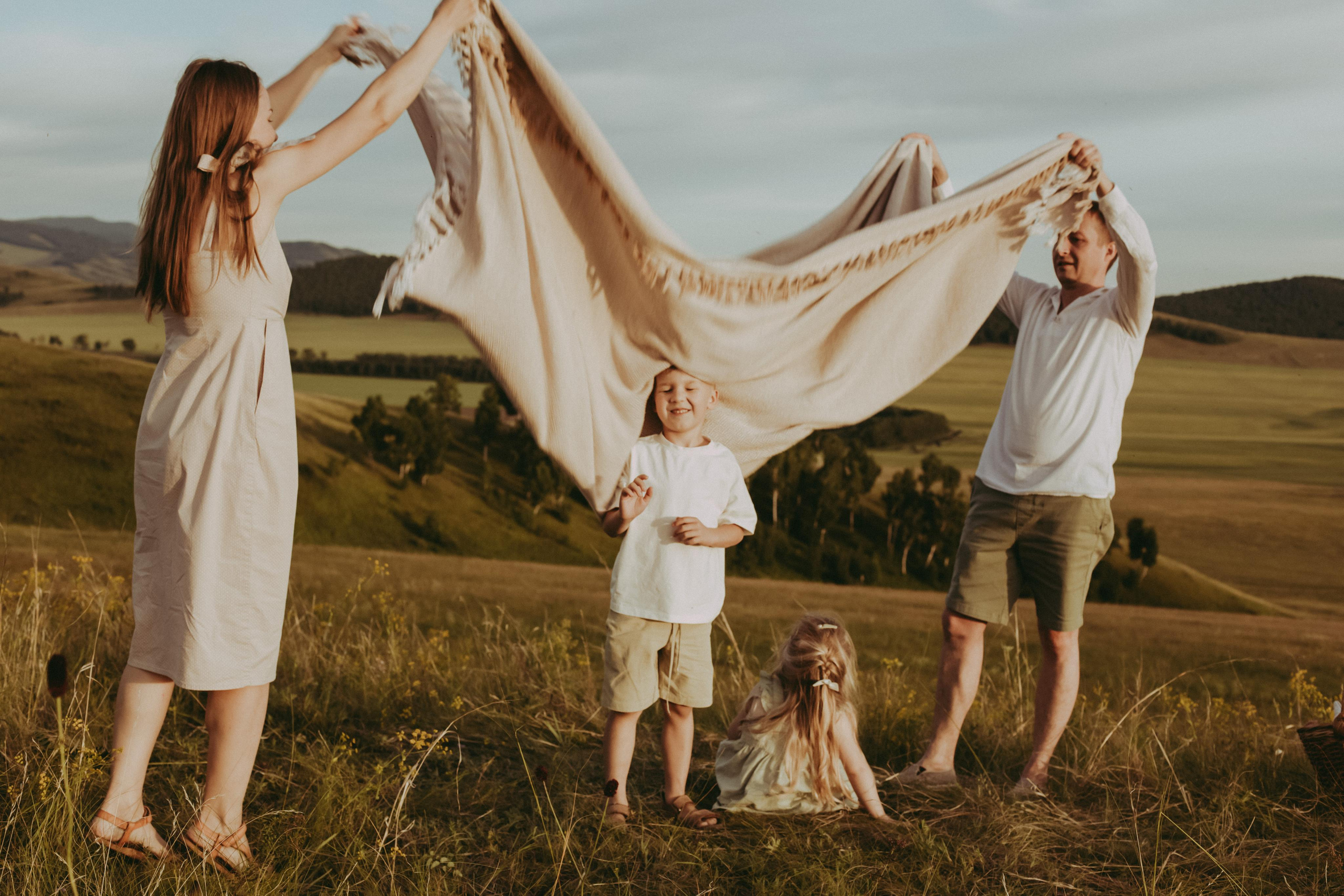 Пикник на закате. Фотограф Карина Шарафутдинова
