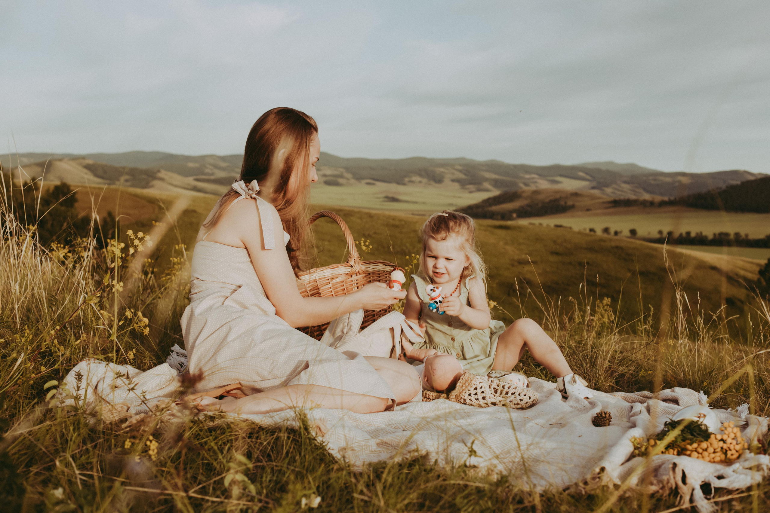 Пикник на закате. Фотограф Карина Шарафутдинова