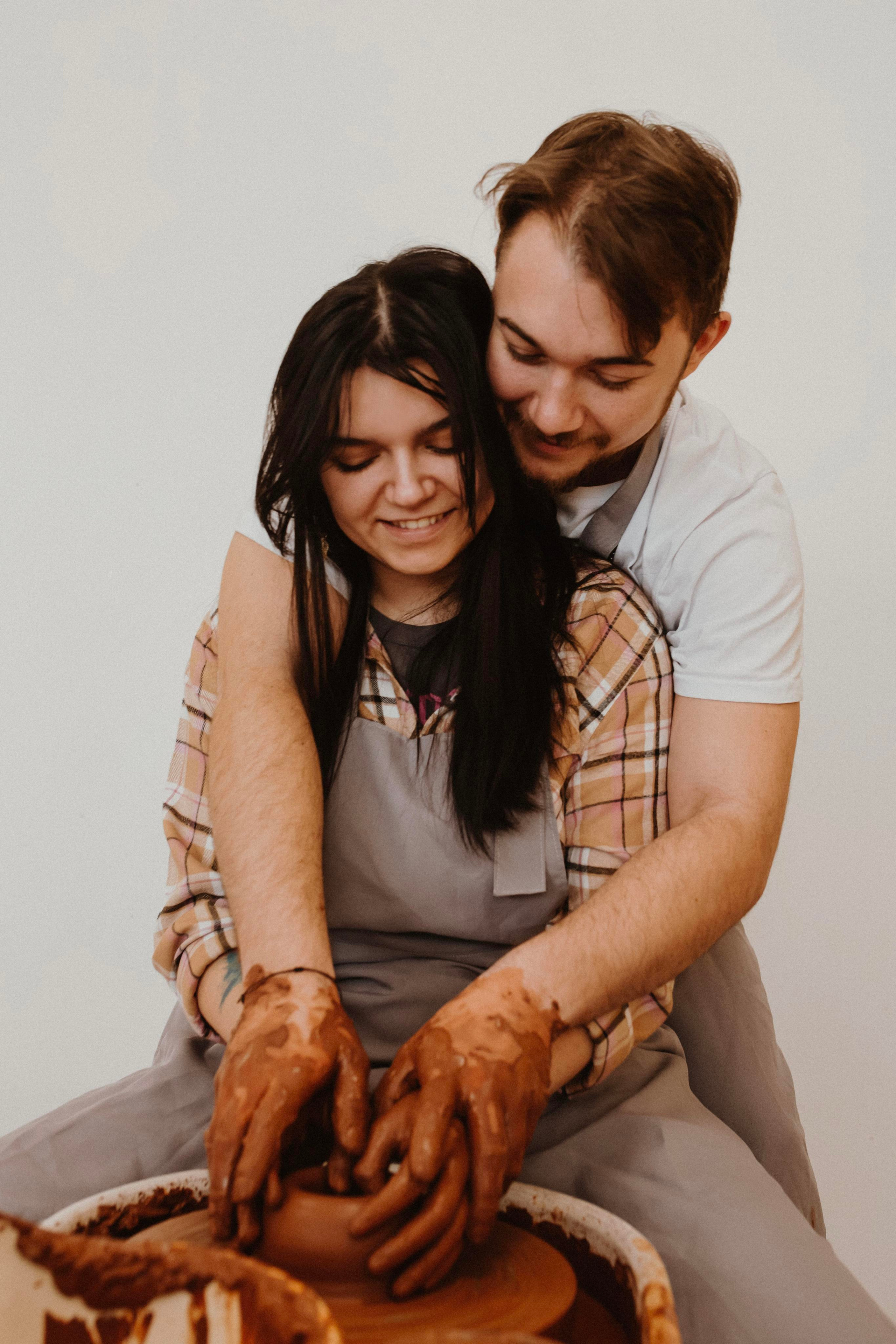 Свидание в гончарной мастерской. Фотограф Карина Шарафутдинова