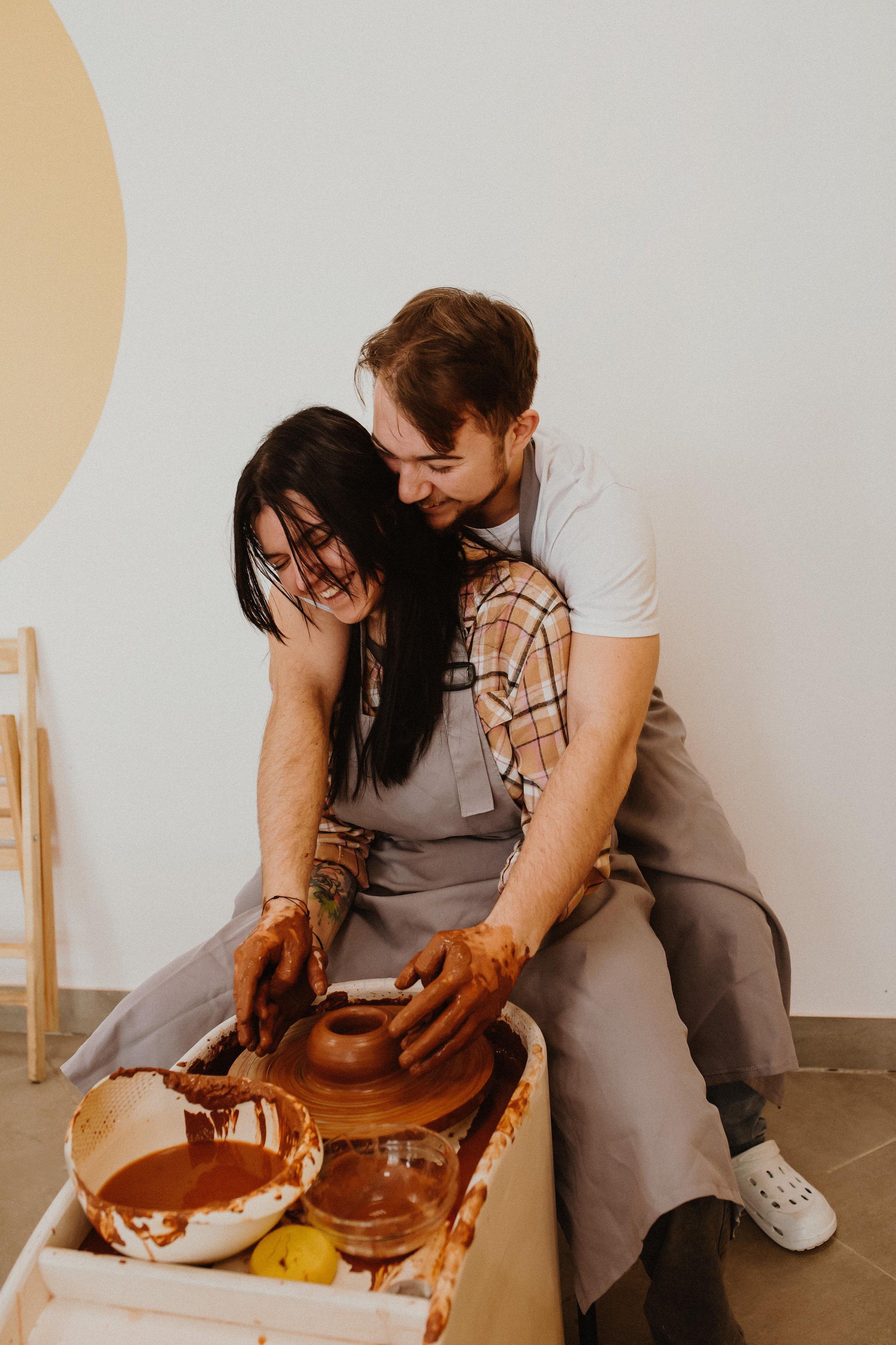 Свидание в гончарной мастерской. Фотограф Карина Шарафутдинова