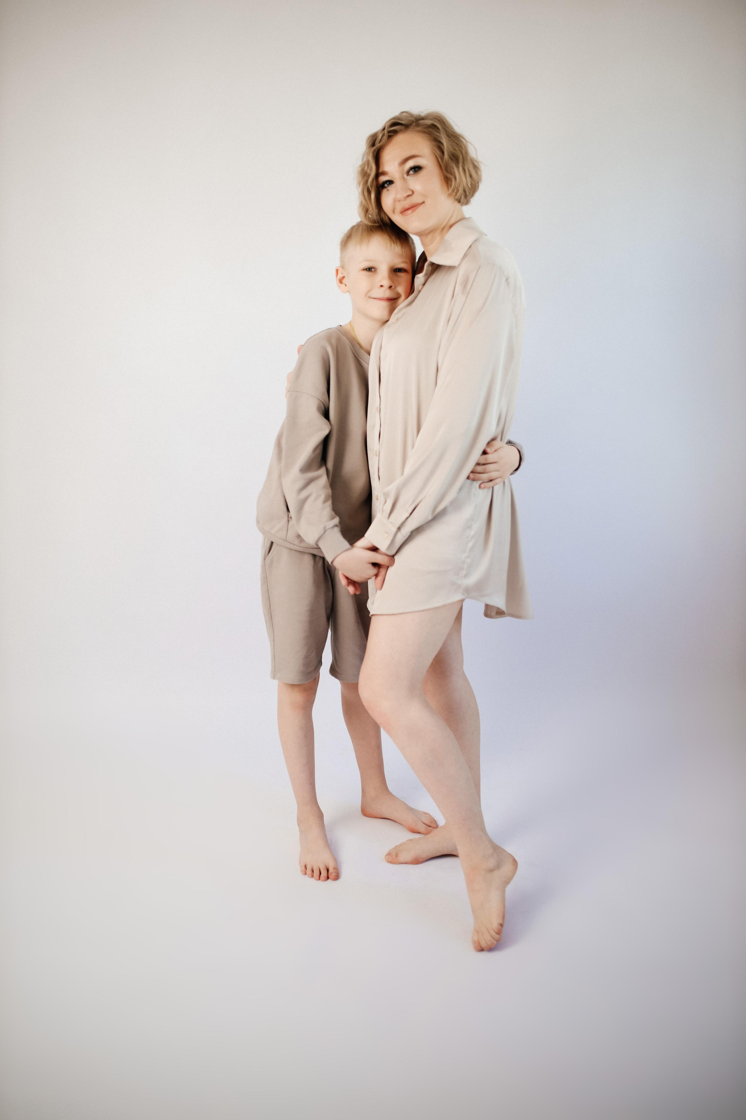 Мама и сыновья. Фотограф Карина Шарафутдинова