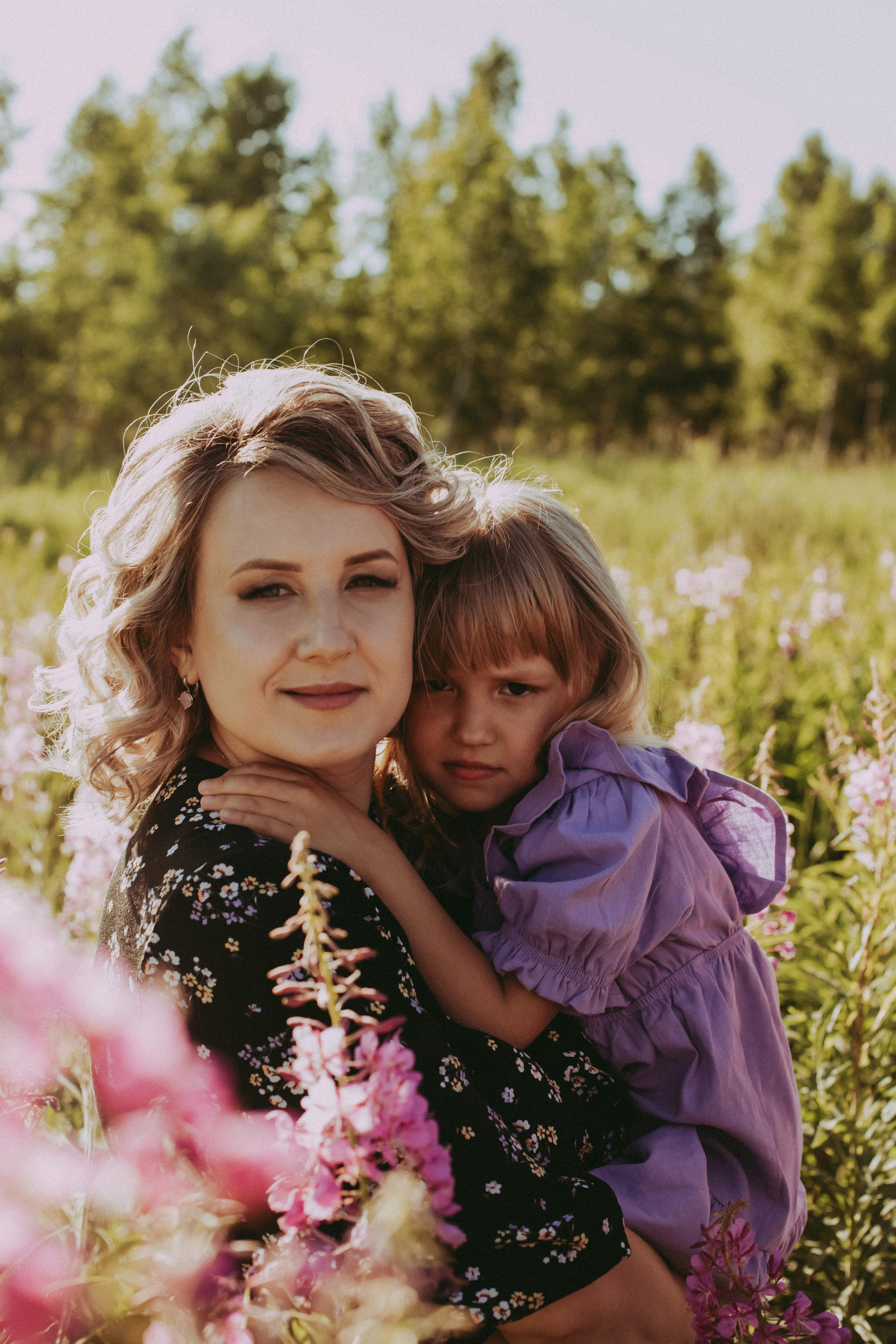 Мама и дочки. Фотограф Карина Шарафутдинова