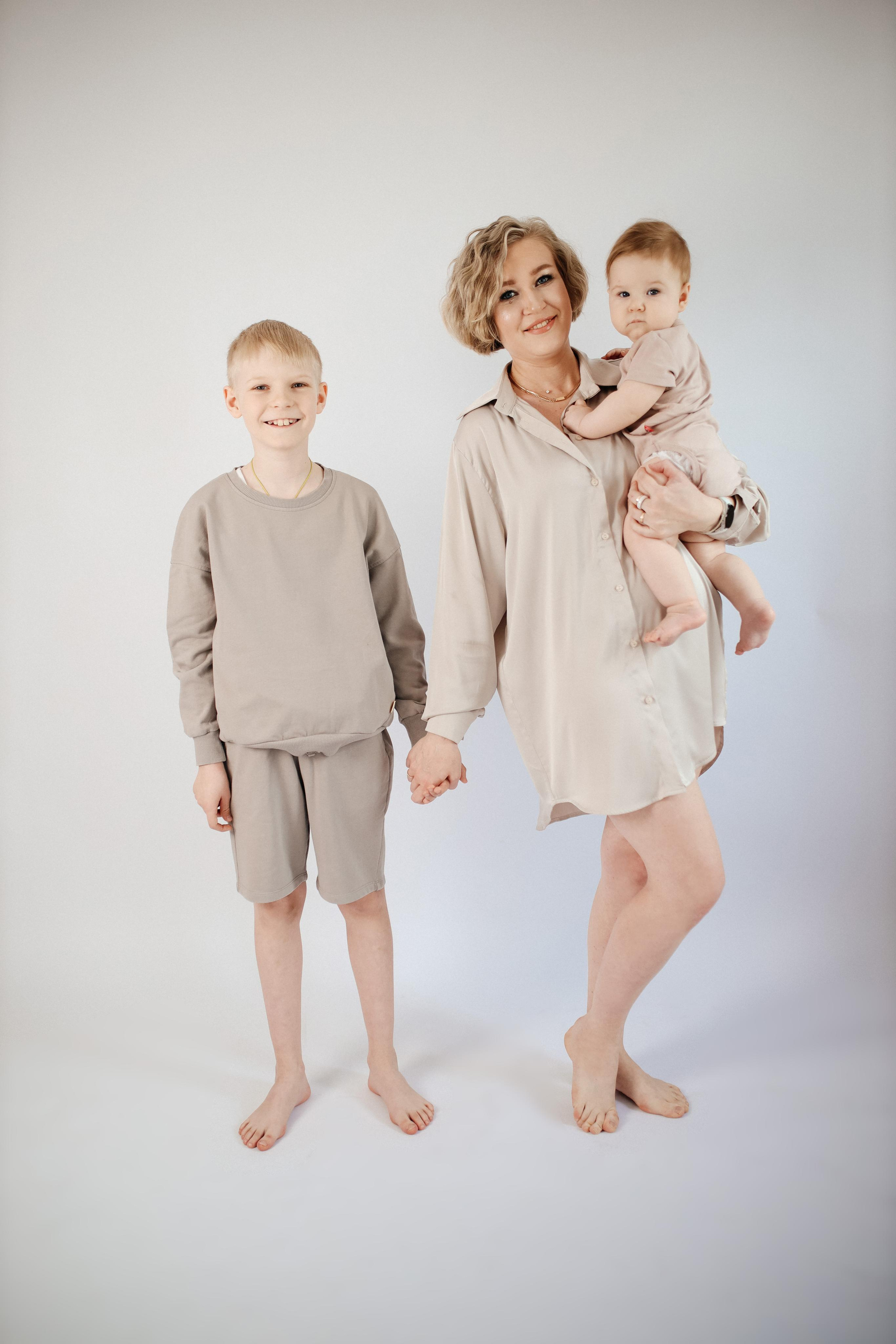 Мама и сыновья. Фотограф Карина Шарафутдинова