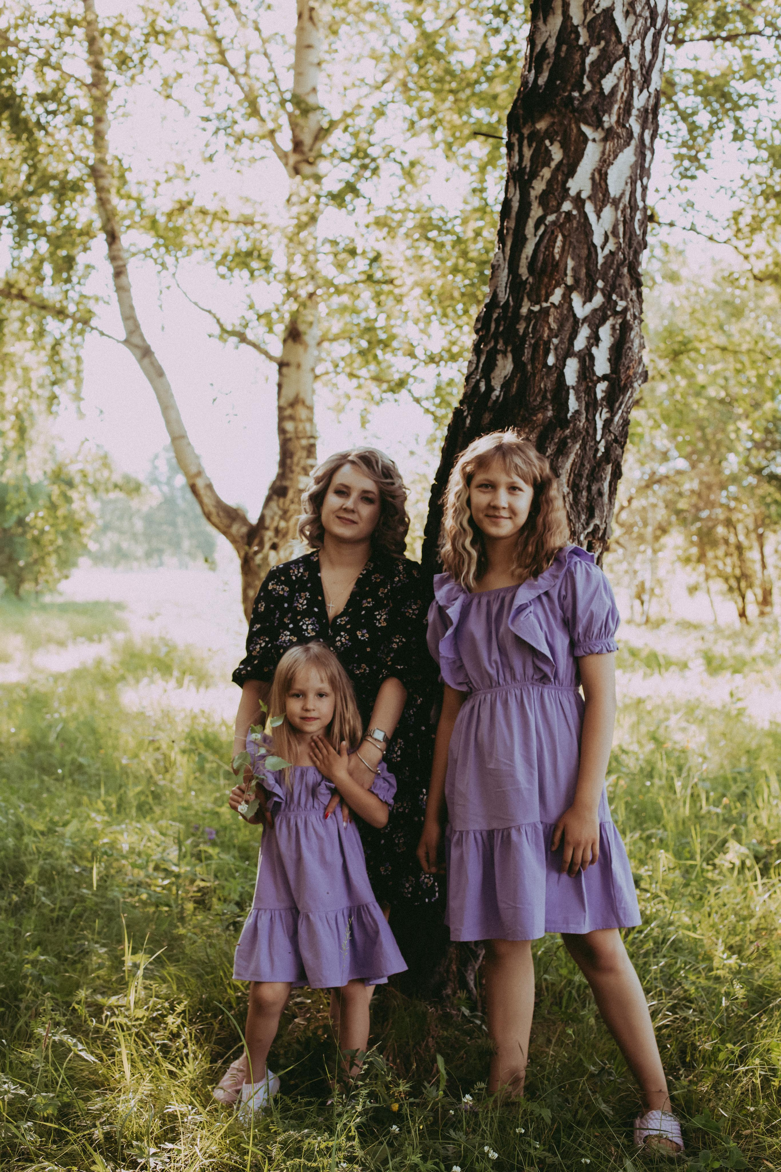 Мама и дочки. Фотограф Карина Шарафутдинова