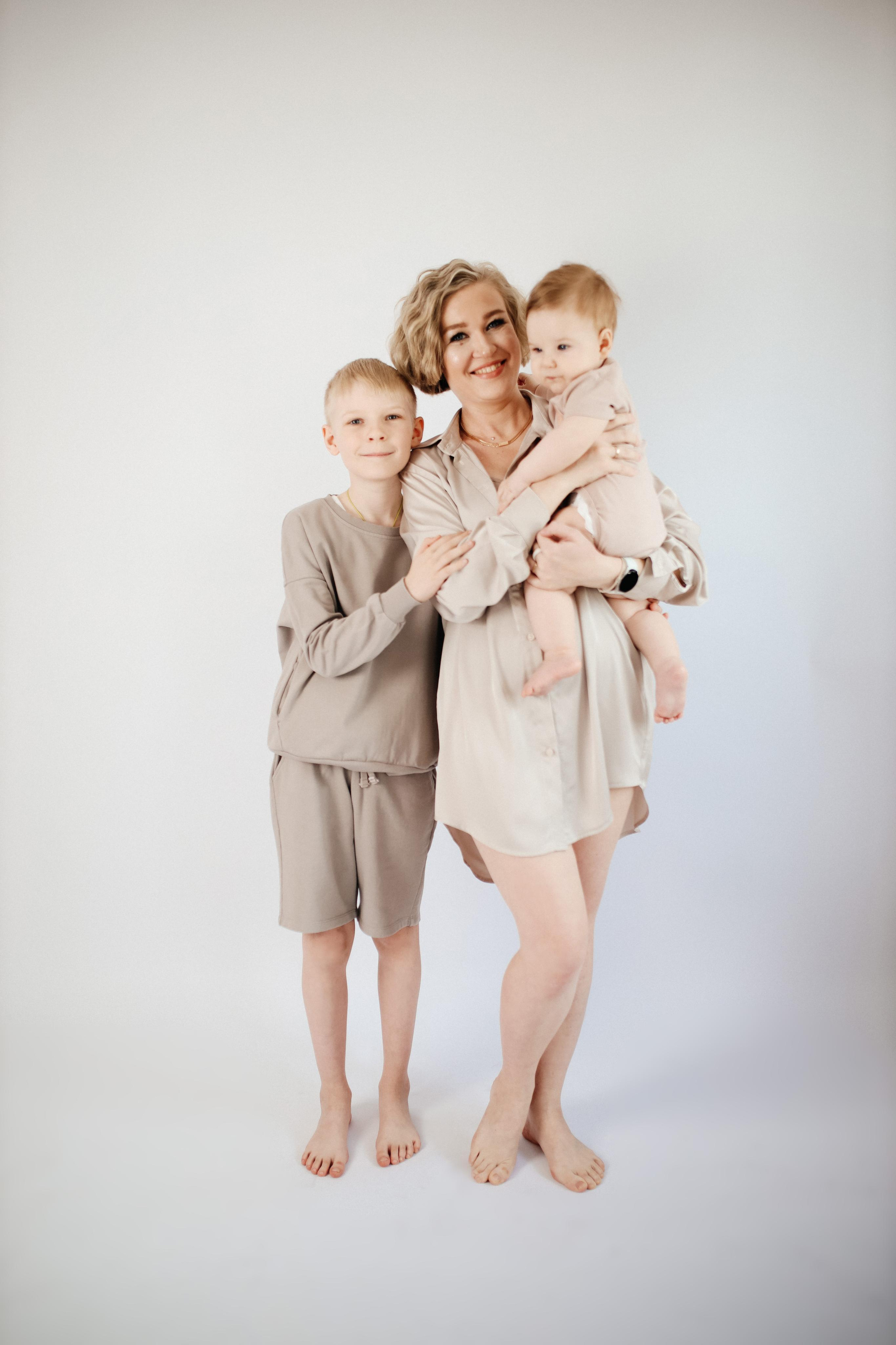 Мама и сыновья. Фотограф Карина Шарафутдинова