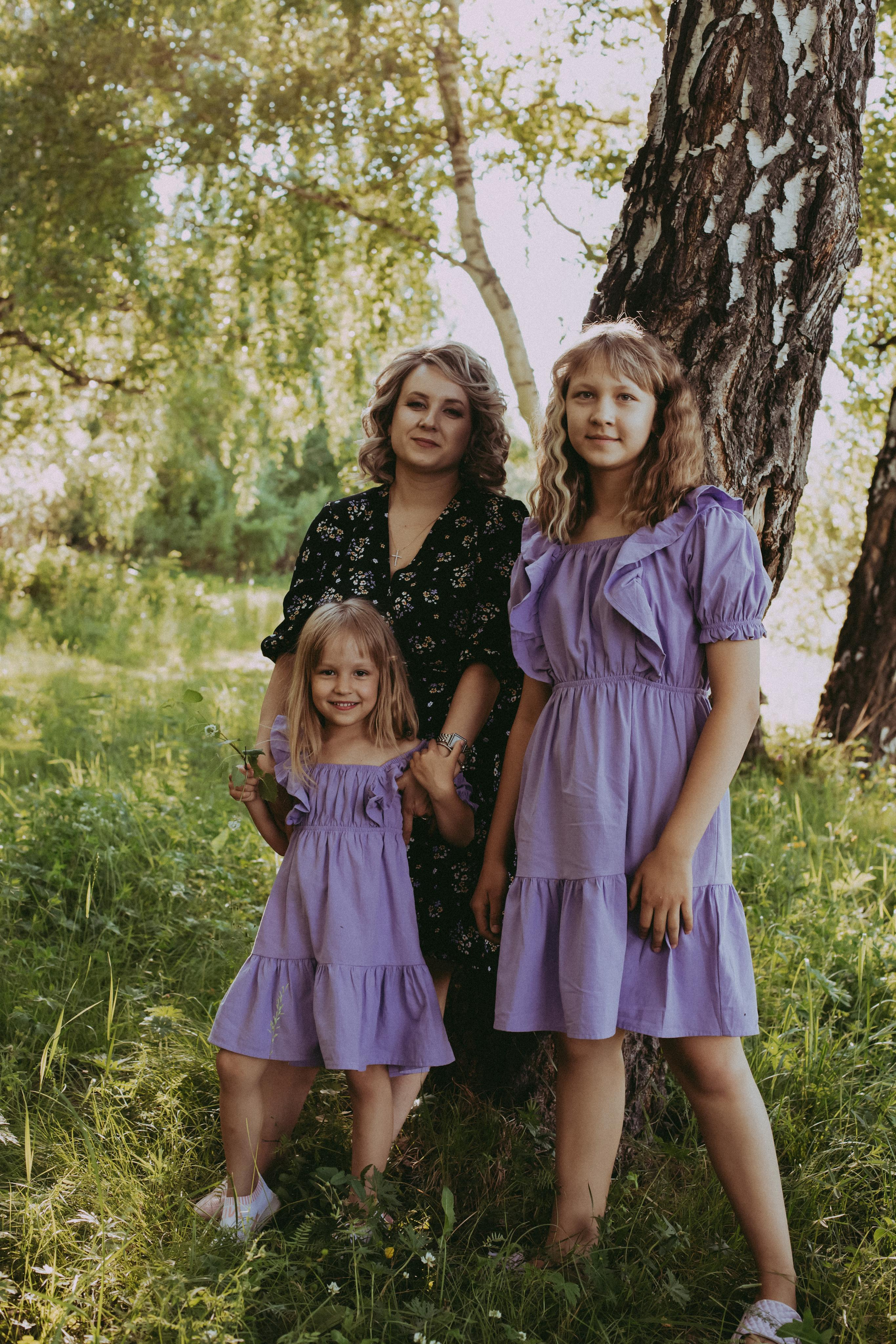 Мама и дочки. Фотограф Карина Шарафутдинова