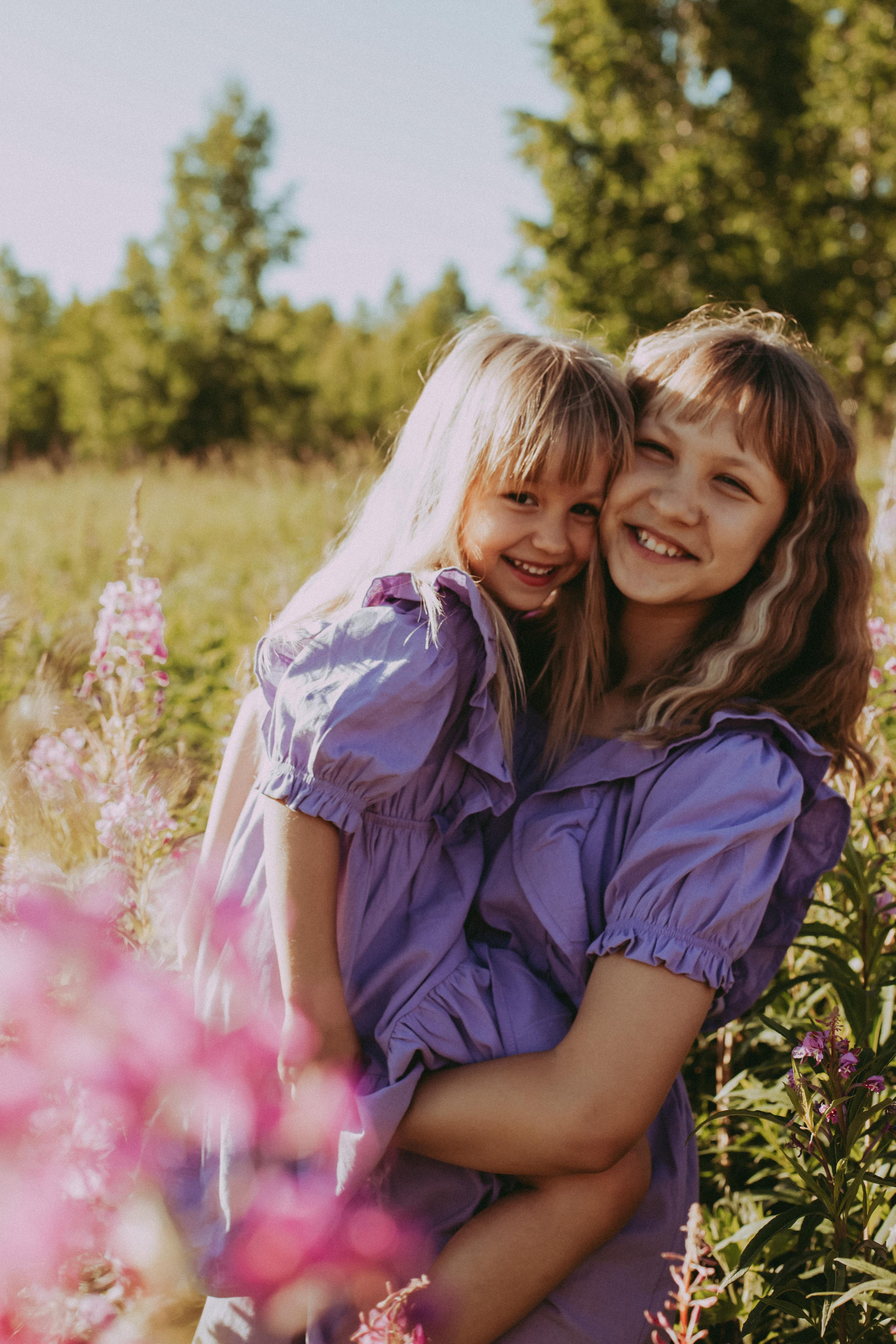 Мама и дочки. Фотограф Карина Шарафутдинова
