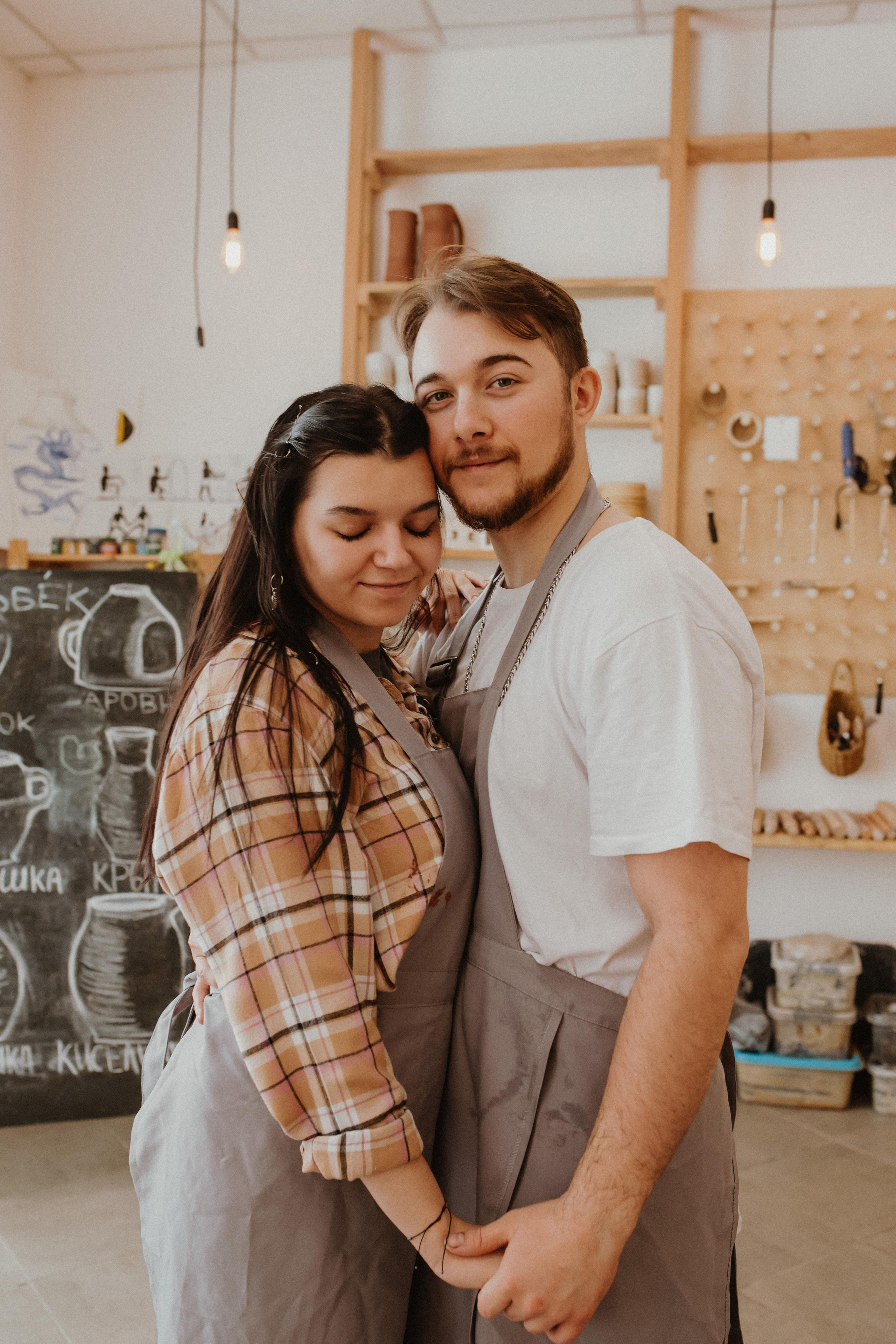 Свидание в гончарной мастерской. Фотограф Карина Шарафутдинова