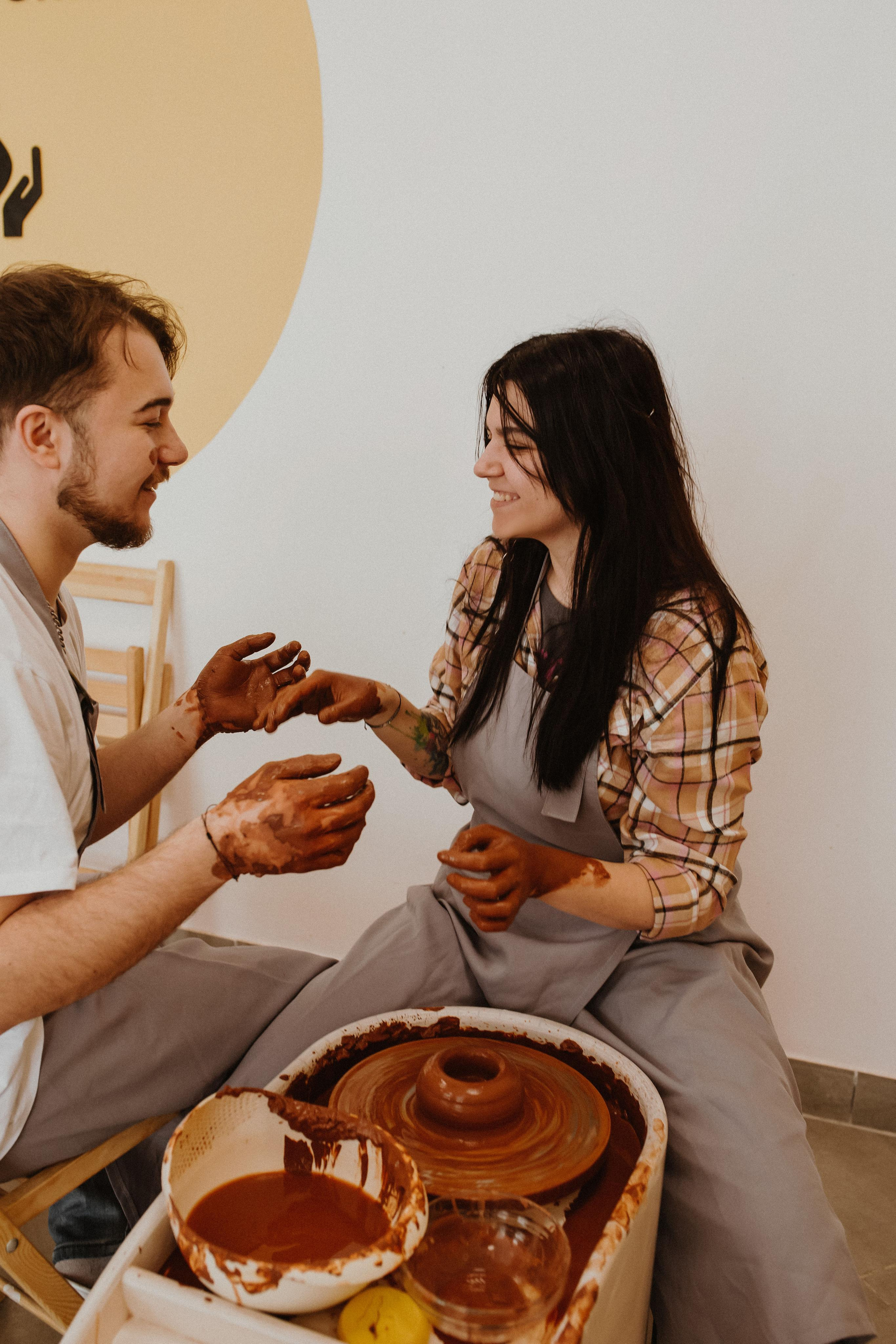 Свидание в гончарной мастерской. Фотограф Карина Шарафутдинова