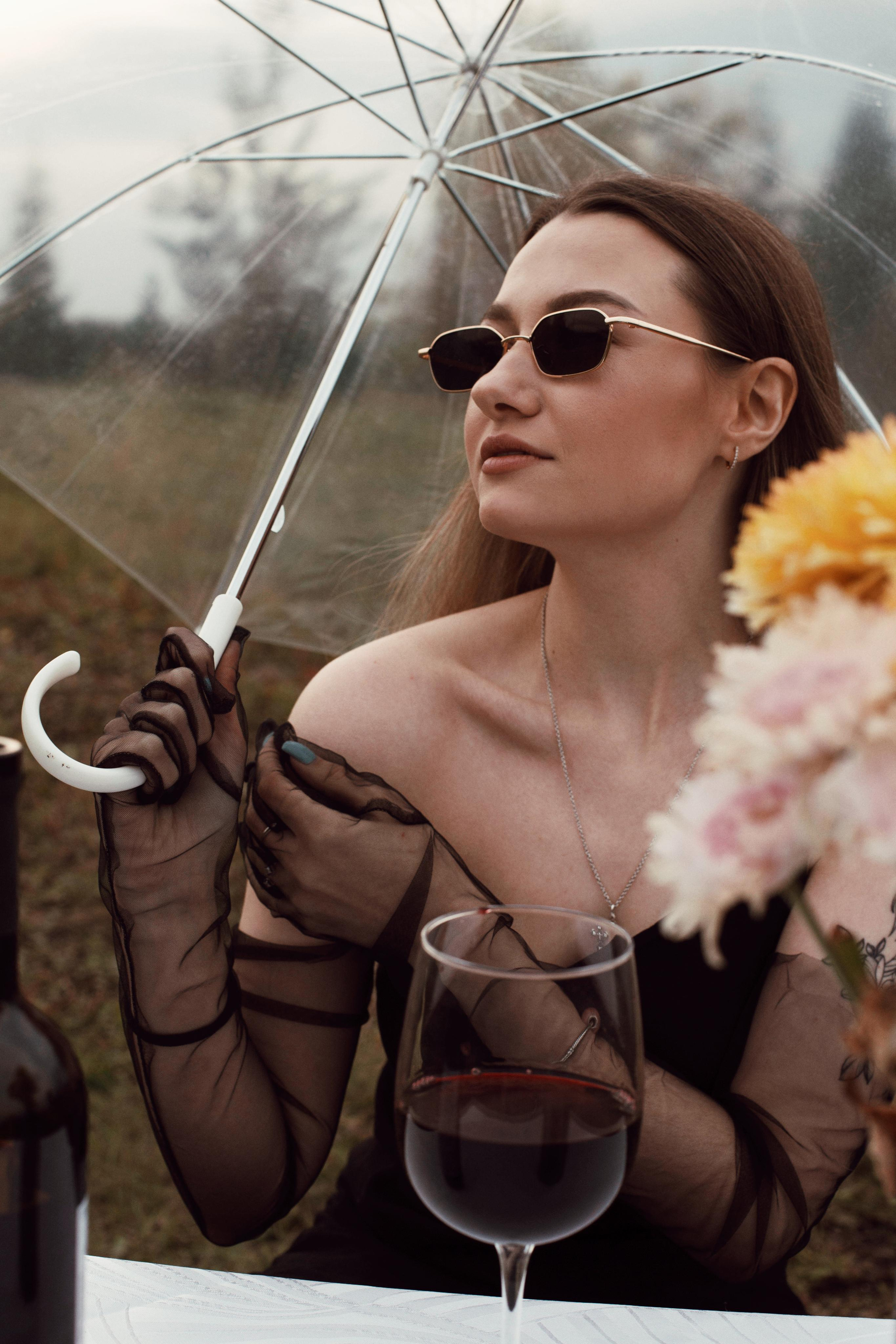 Дождь, вино и Маша. Фотограф Карина Шарафутдинова