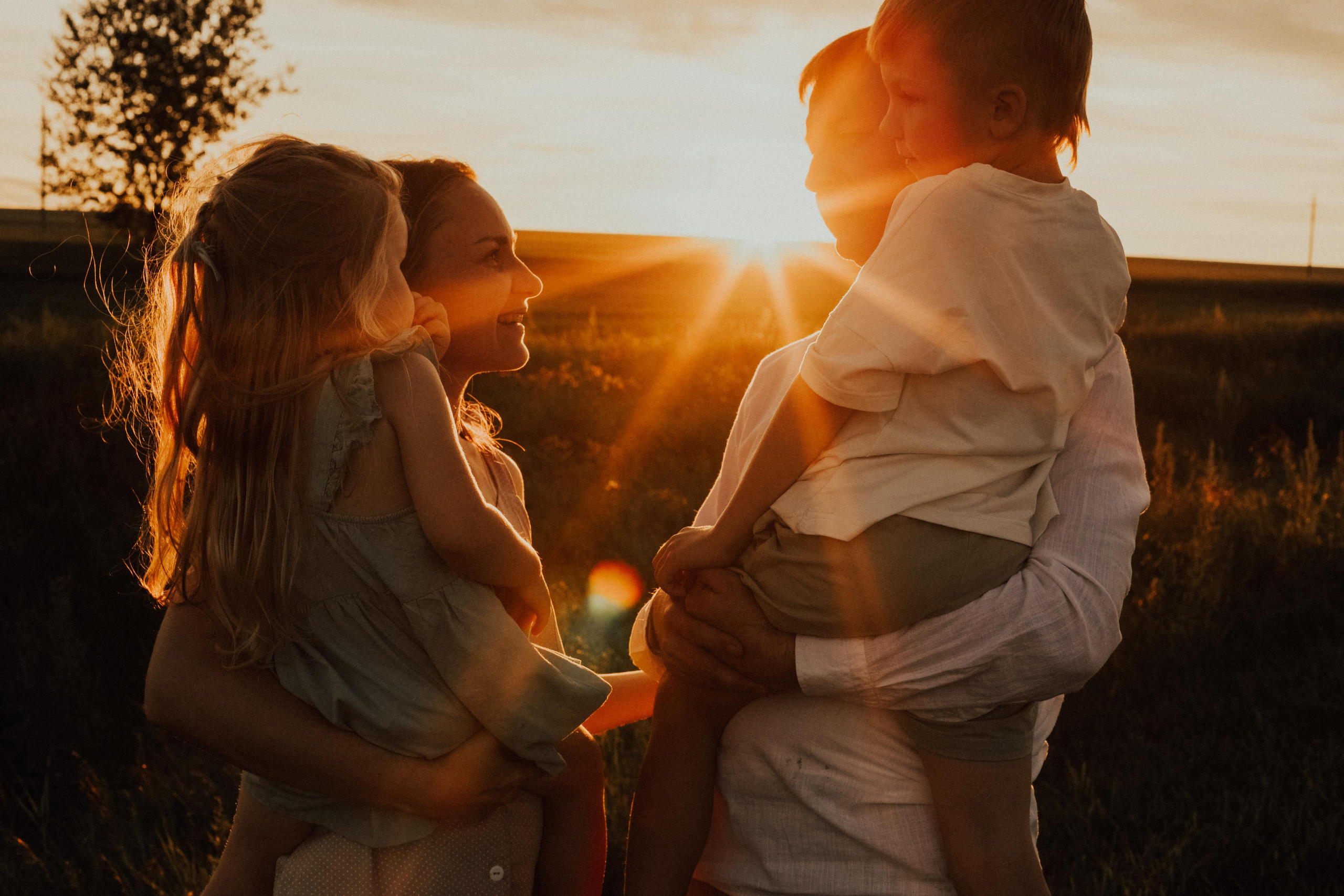 Пикник на закате. Фотограф Карина Шарафутдинова