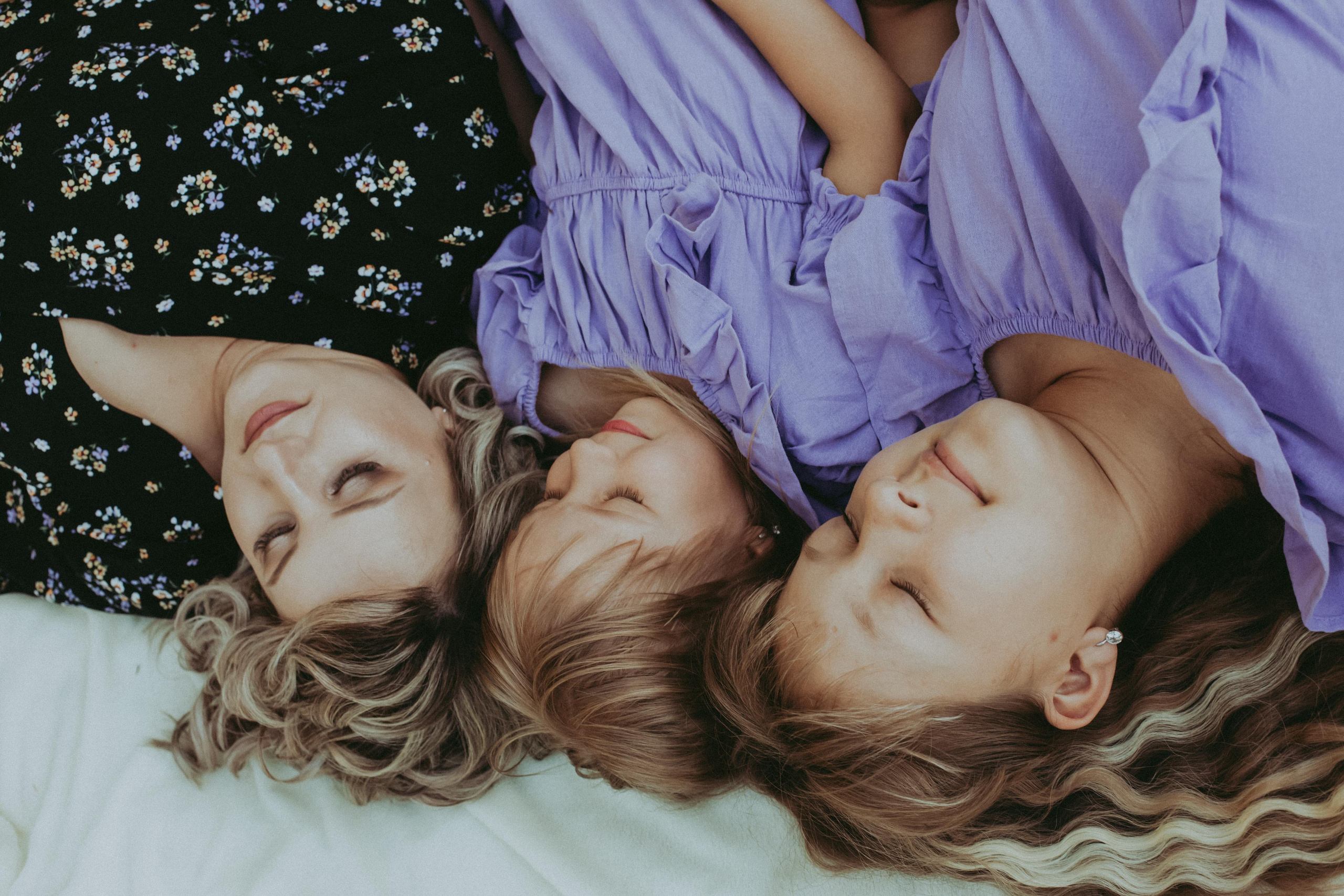 Мама и дочки. Фотограф Карина Шарафутдинова