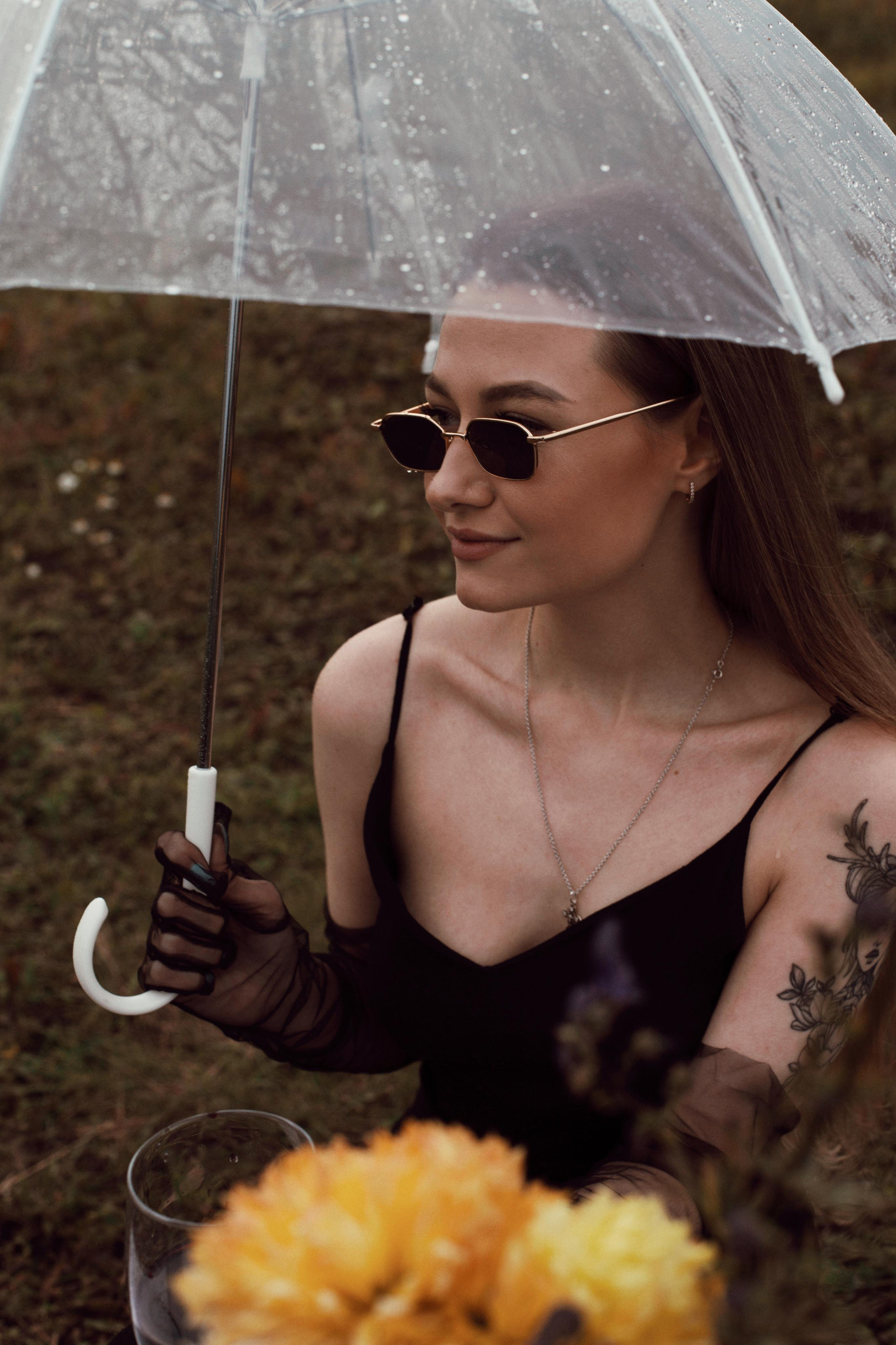 Дождь, вино и Маша. Фотограф Карина Шарафутдинова