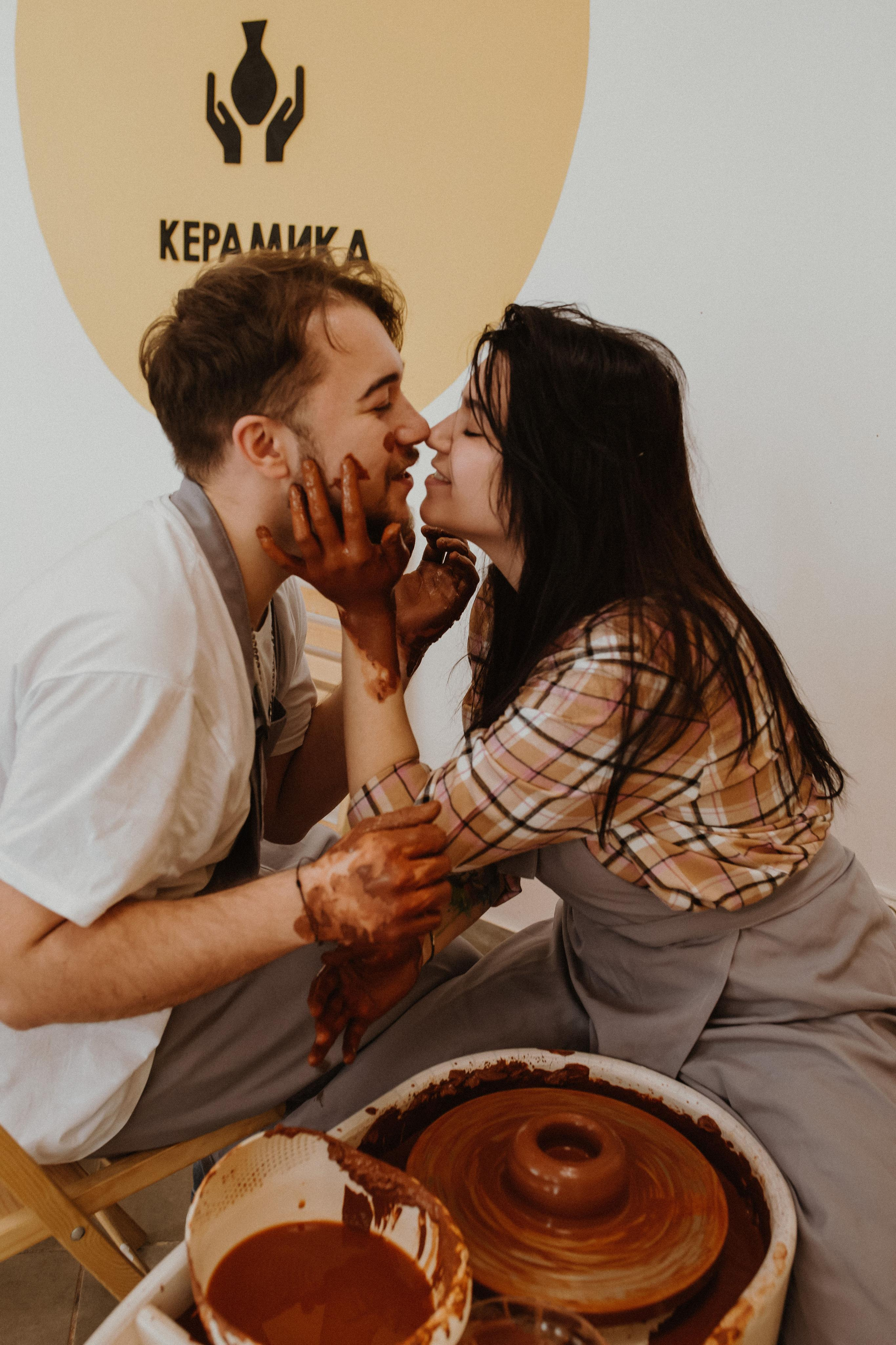 Свидание в гончарной мастерской. Фотограф Карина Шарафутдинова