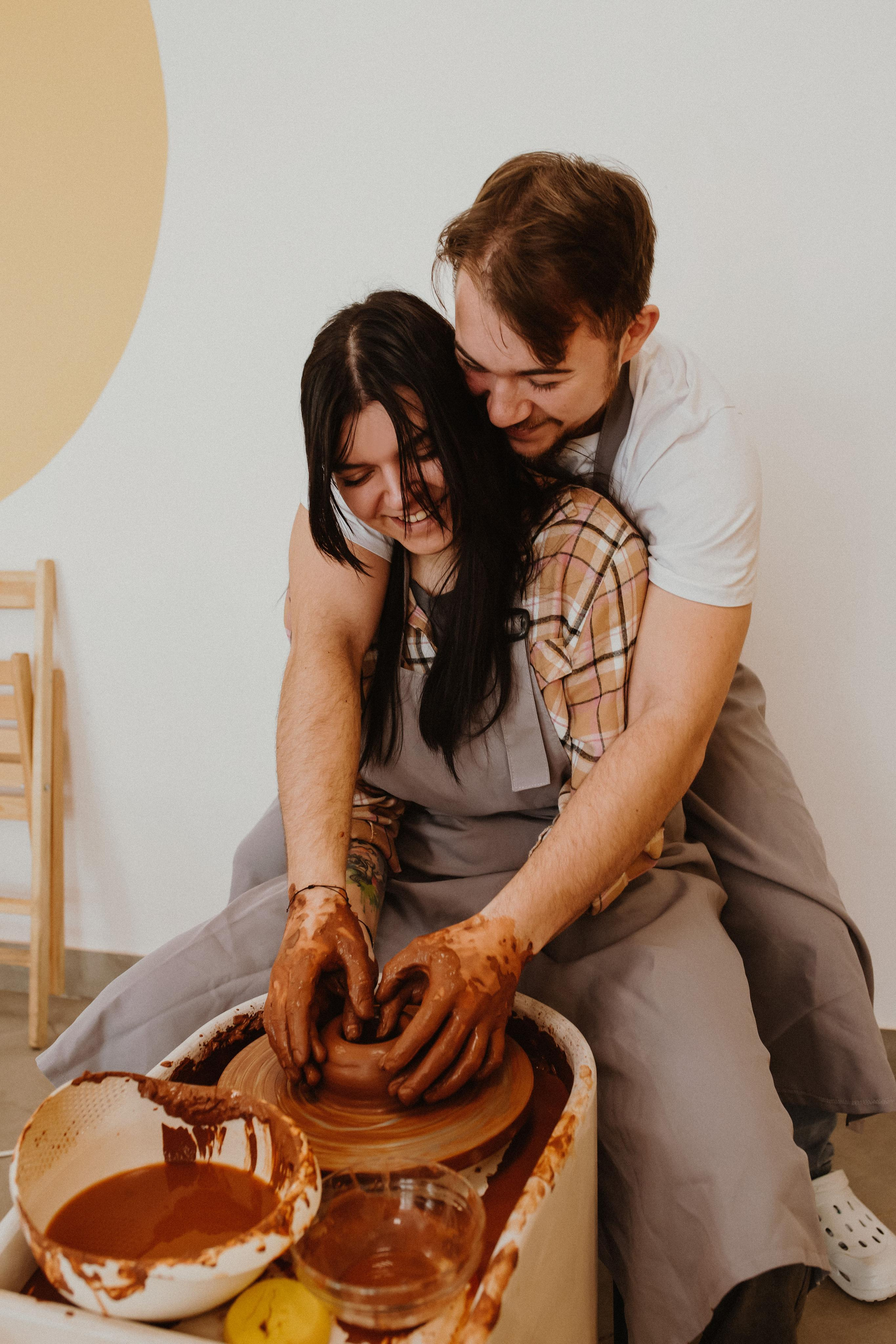Свидание в гончарной мастерской. Фотограф Карина Шарафутдинова