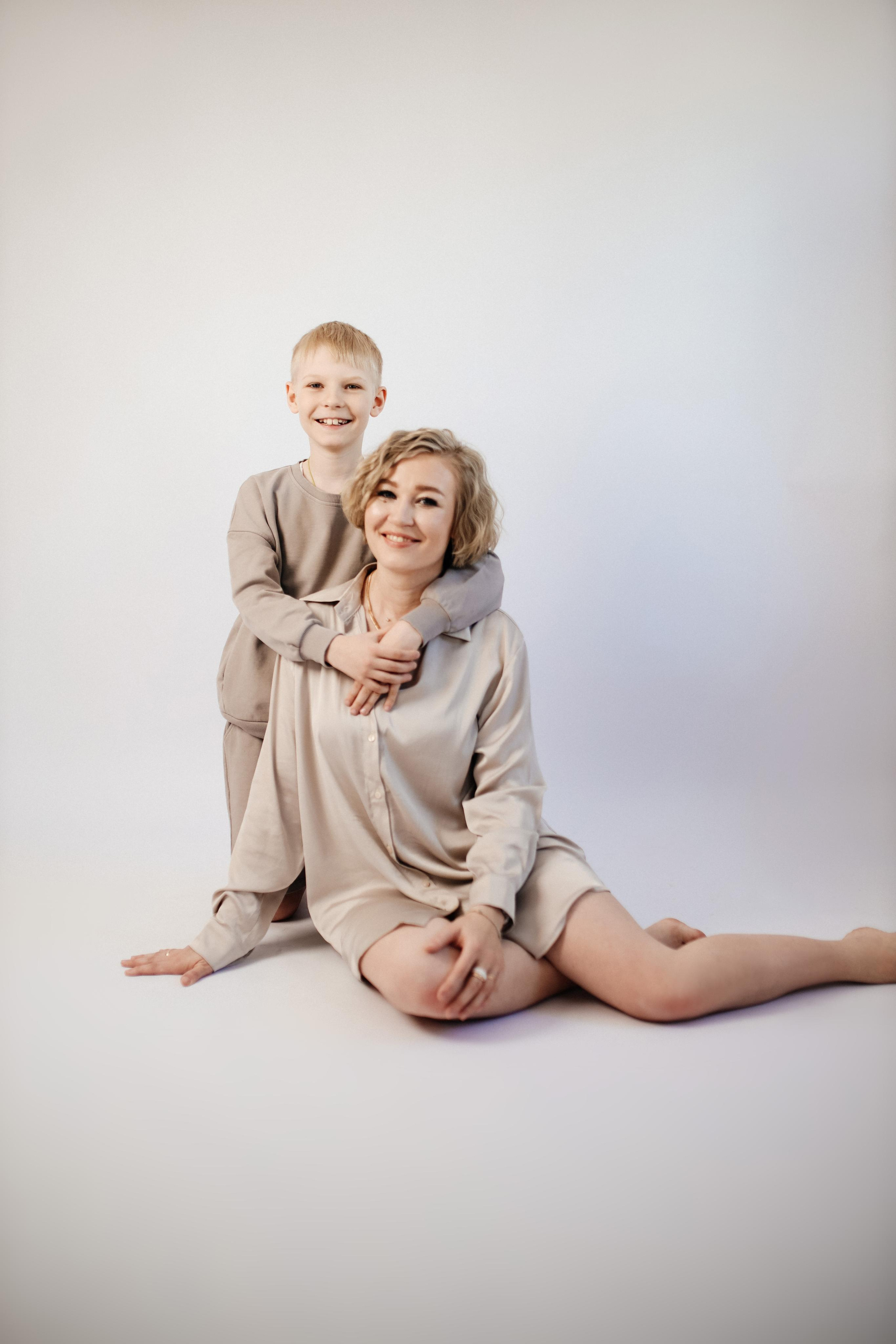 Мама и сыновья. Фотограф Карина Шарафутдинова