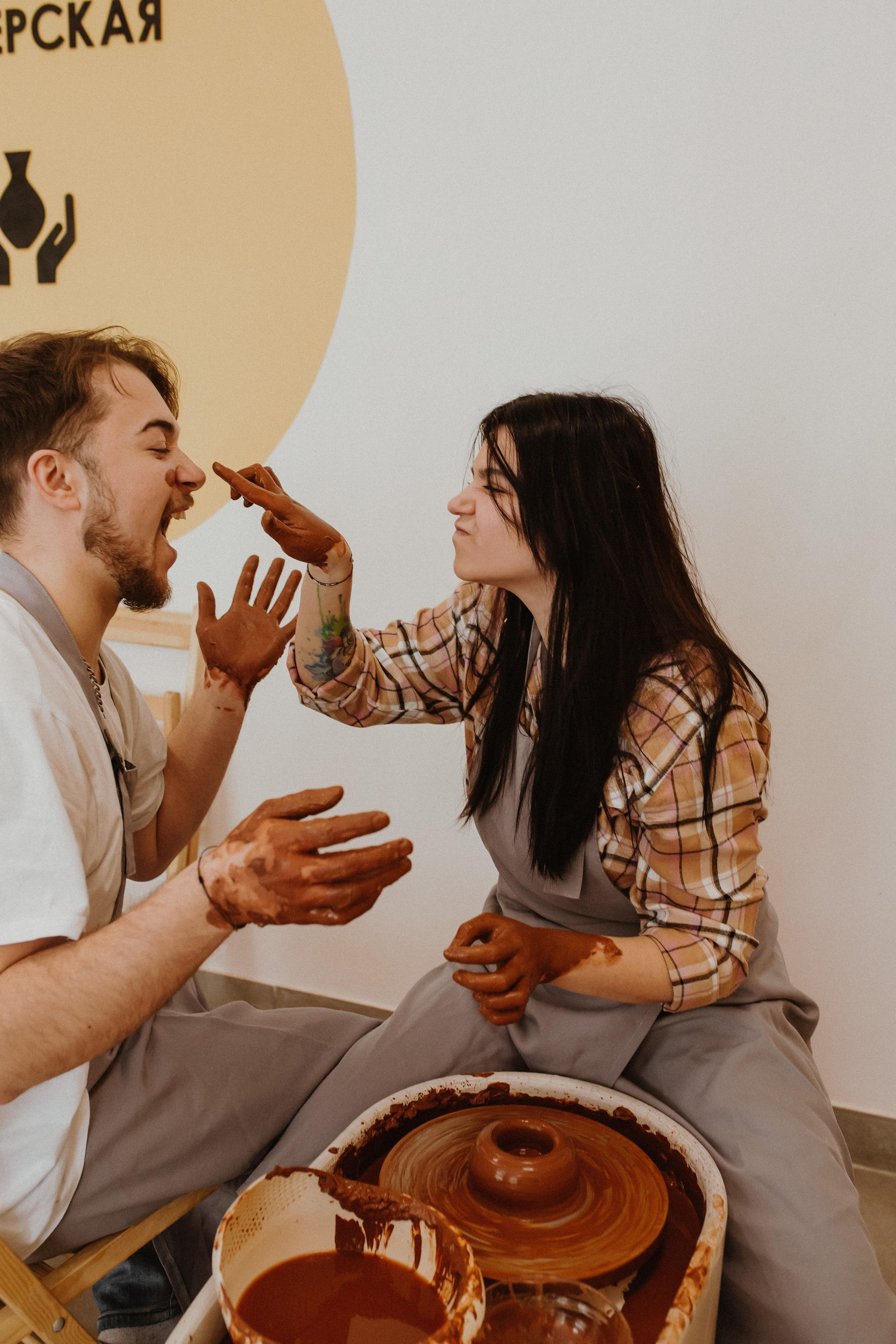 Свидание в гончарной мастерской. Фотограф Карина Шарафутдинова