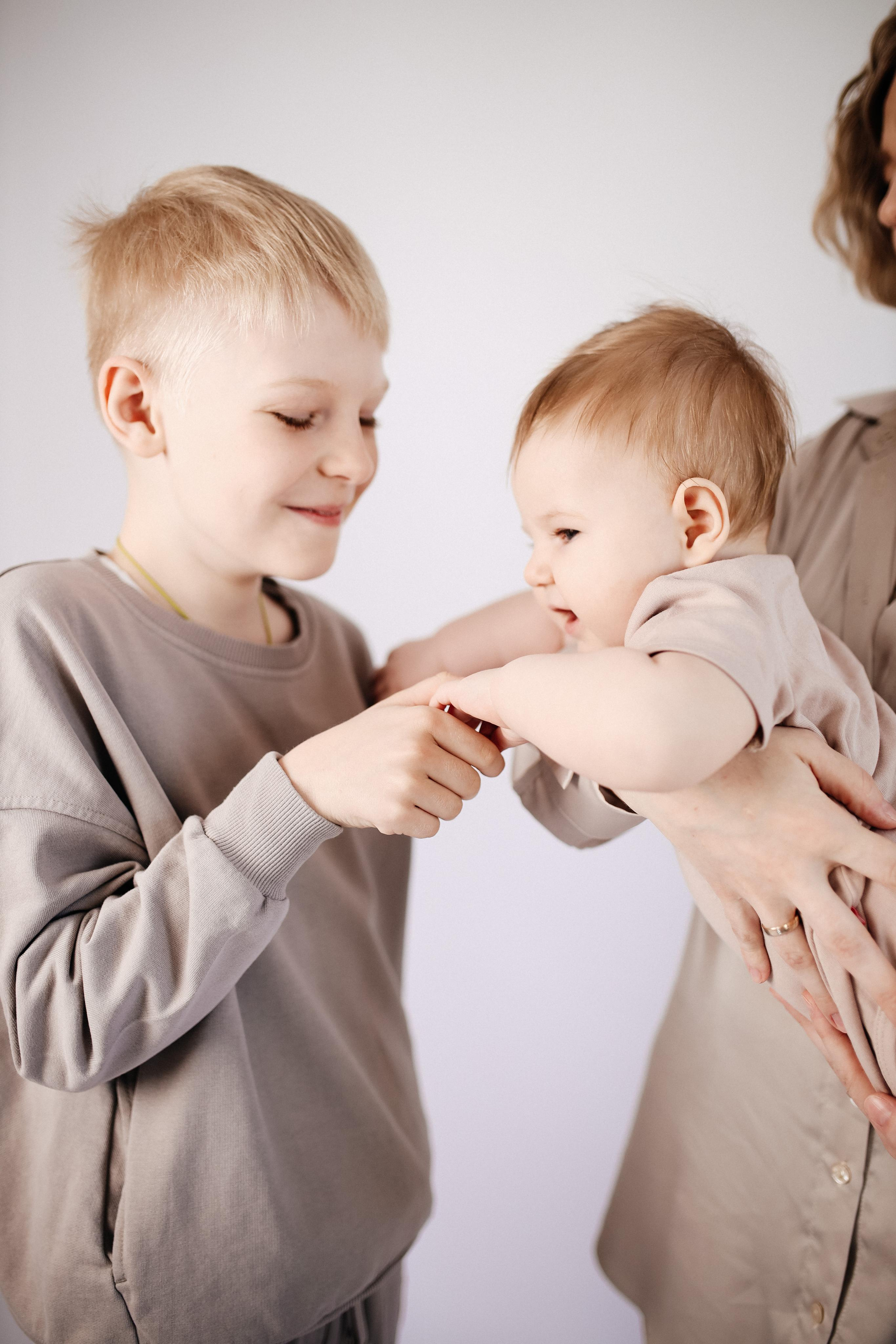 Мама и сыновья. Фотограф Карина Шарафутдинова