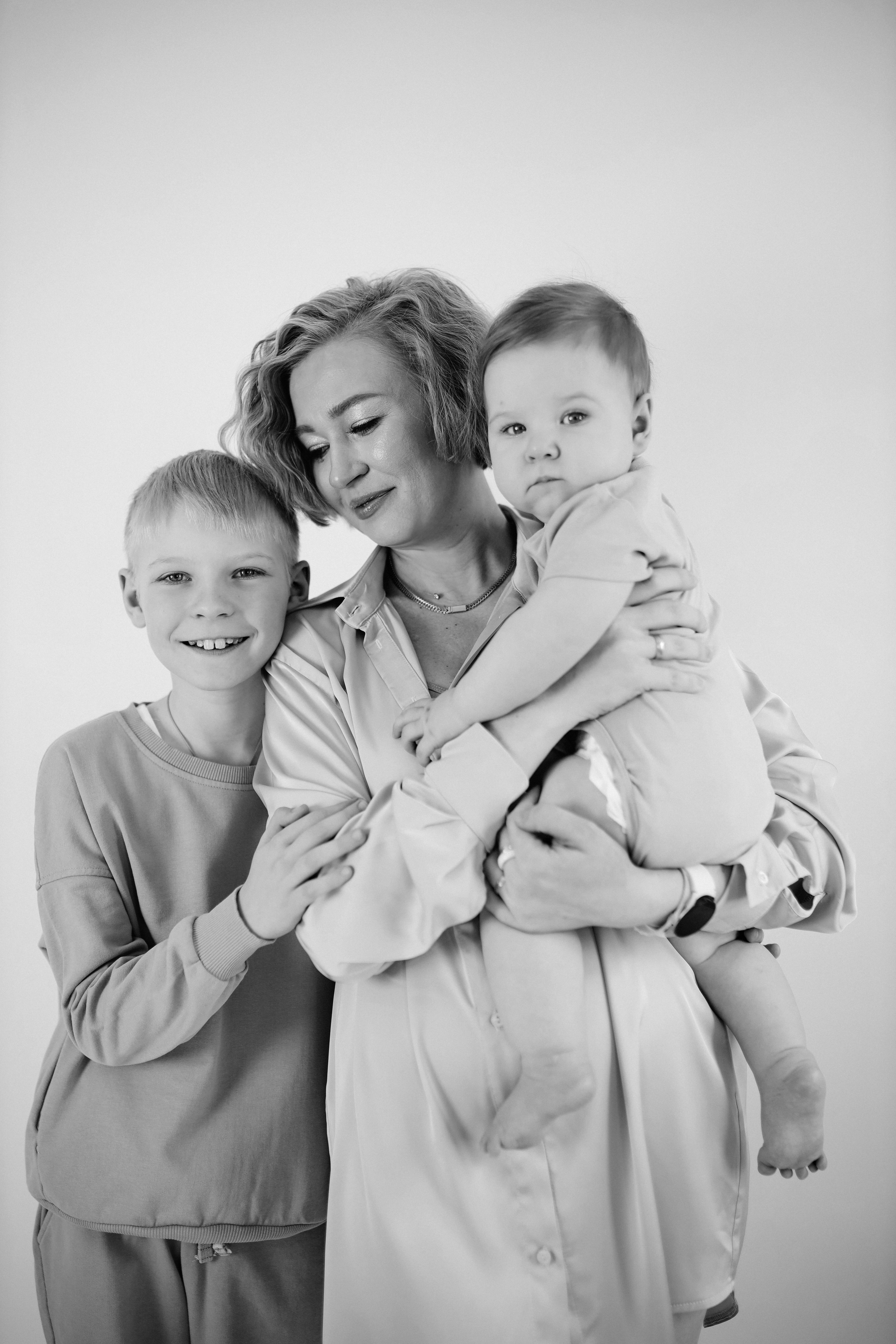 Мама и сыновья. Фотограф Карина Шарафутдинова