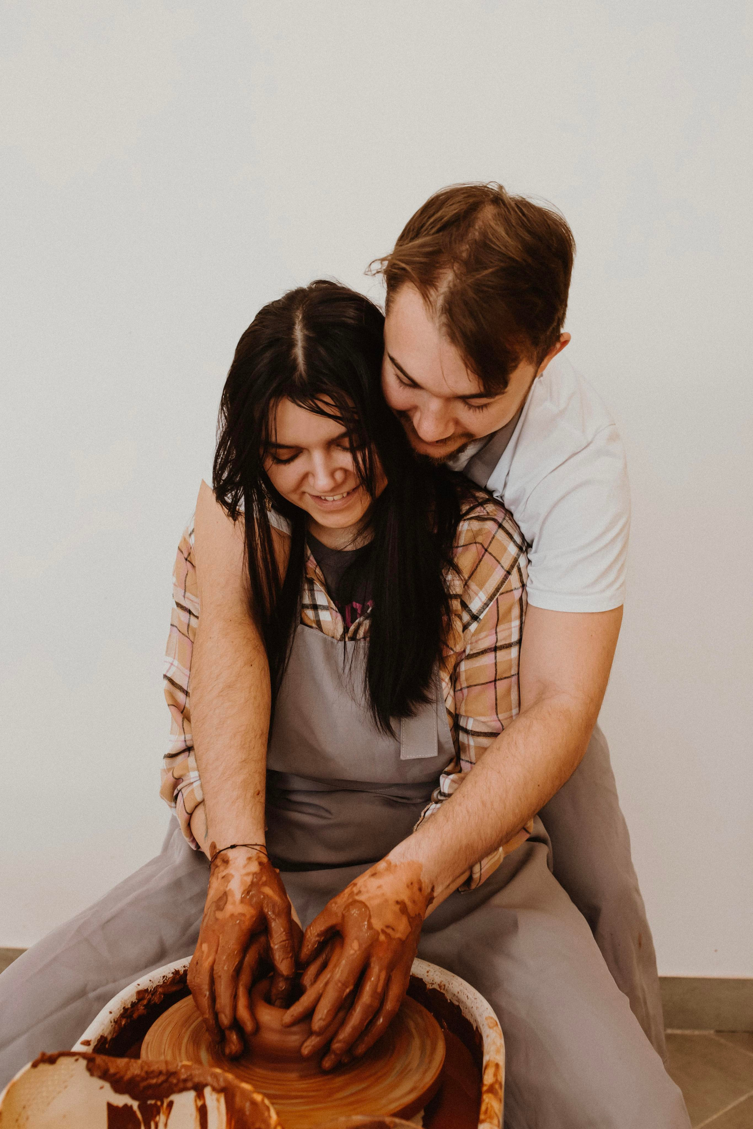 Свидание в гончарной мастерской. Фотограф Карина Шарафутдинова