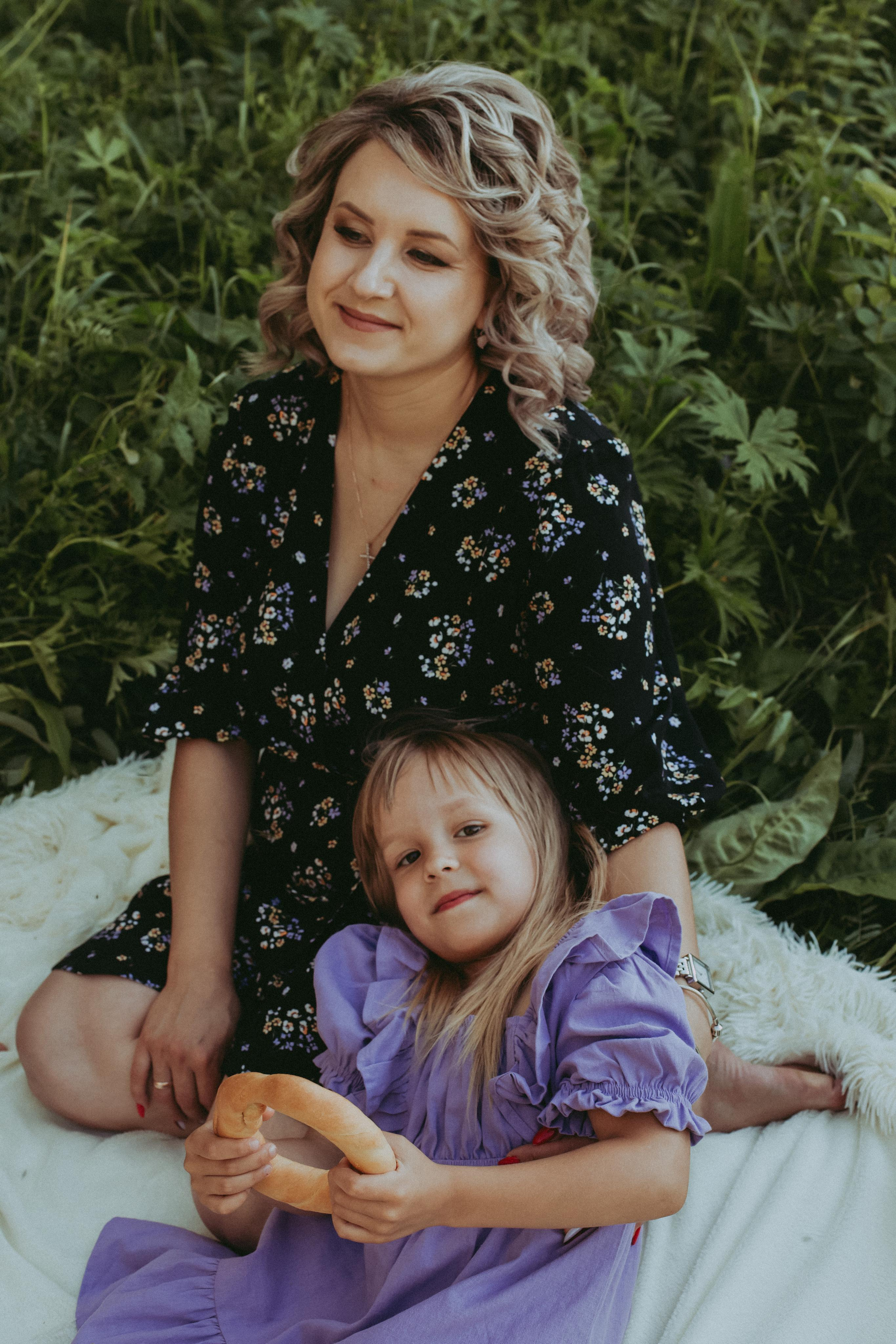 Мама и дочки. Фотограф Карина Шарафутдинова