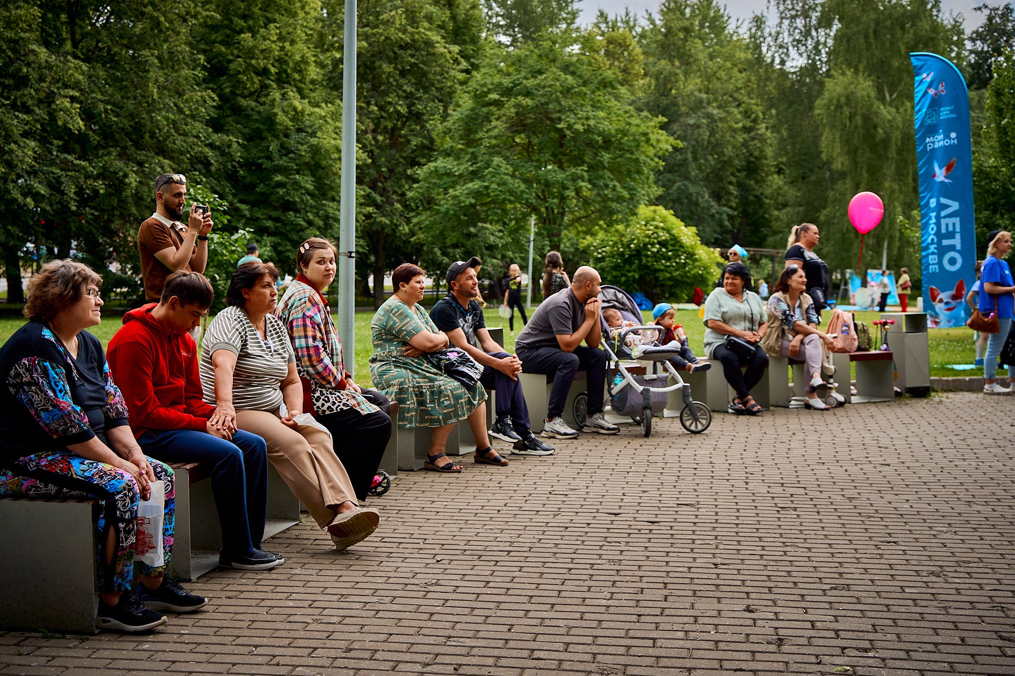 Лето в Москве: день России. Фотограф в Москве Анастасия Баева