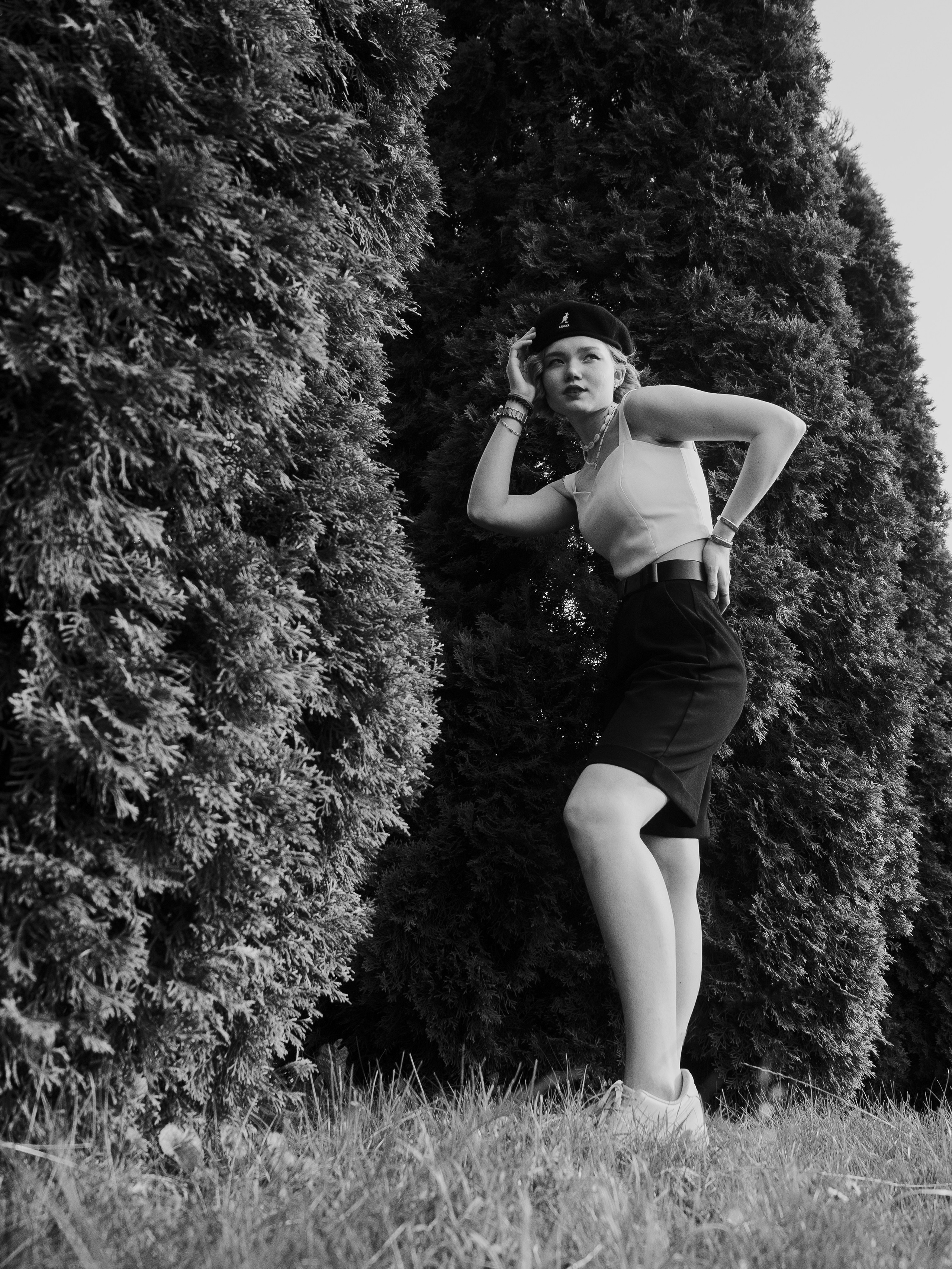 Женская фотосессия в парке