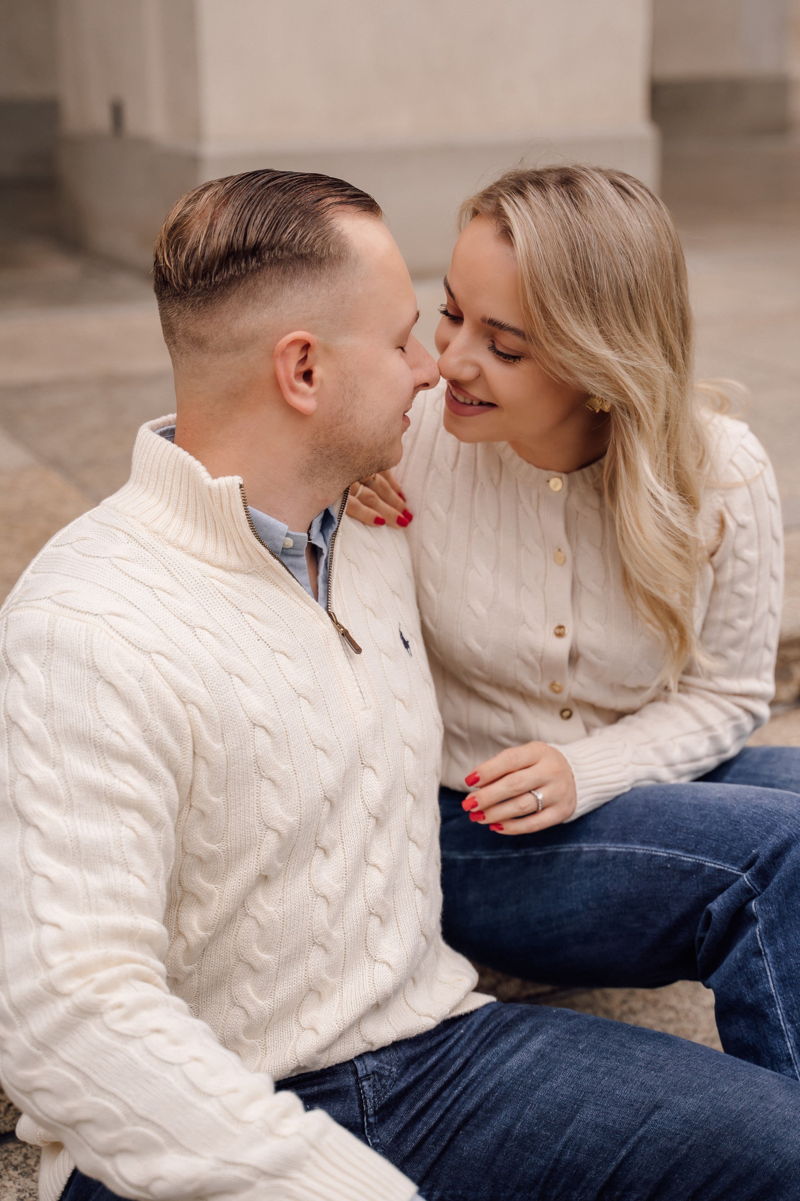 Family at Alte Oper. Анастасия Вайнер — свадебный и портретный фотограф в Германии и по всей Европе